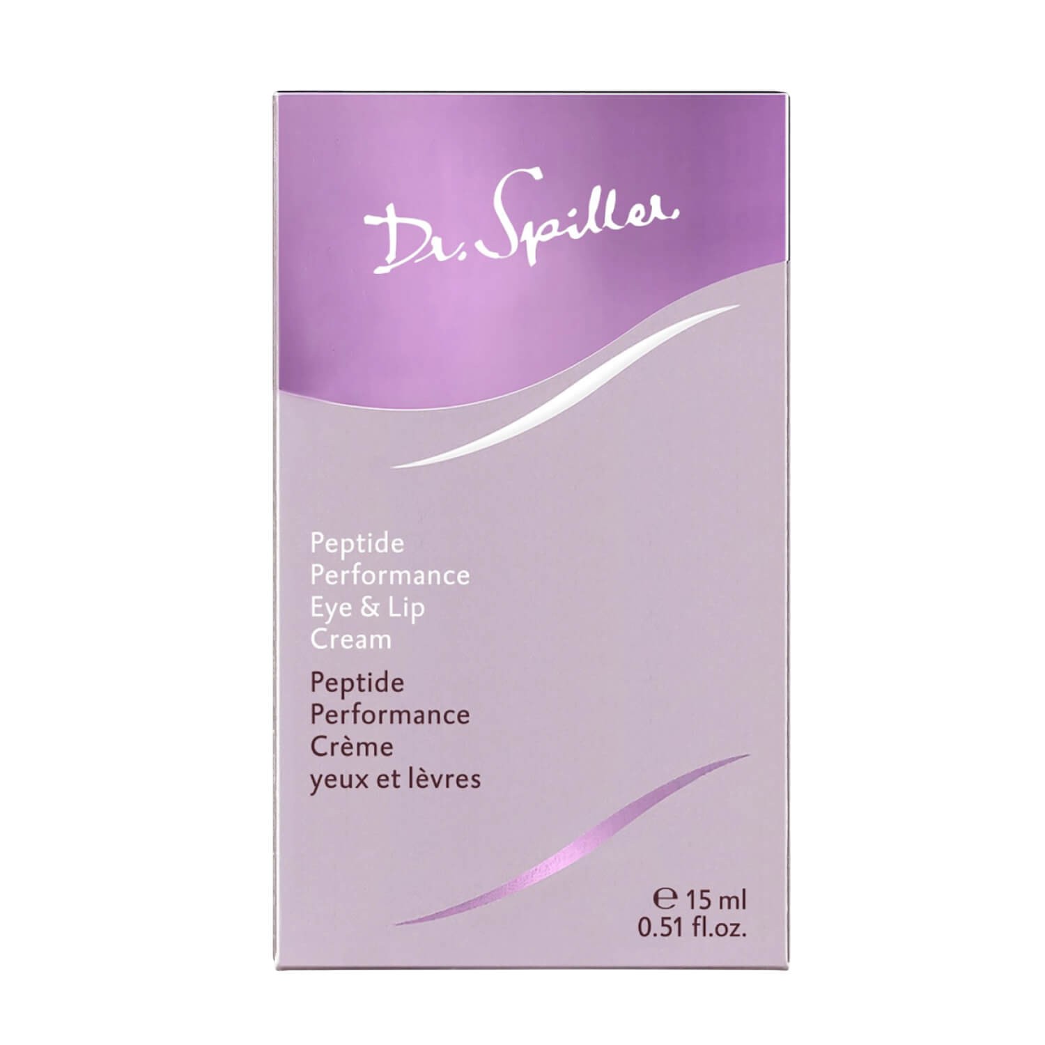 Крем для кожи вокруг глаз и губ с пептидами Dr.Spiller Peptide Performance Eye & Lip Cream
