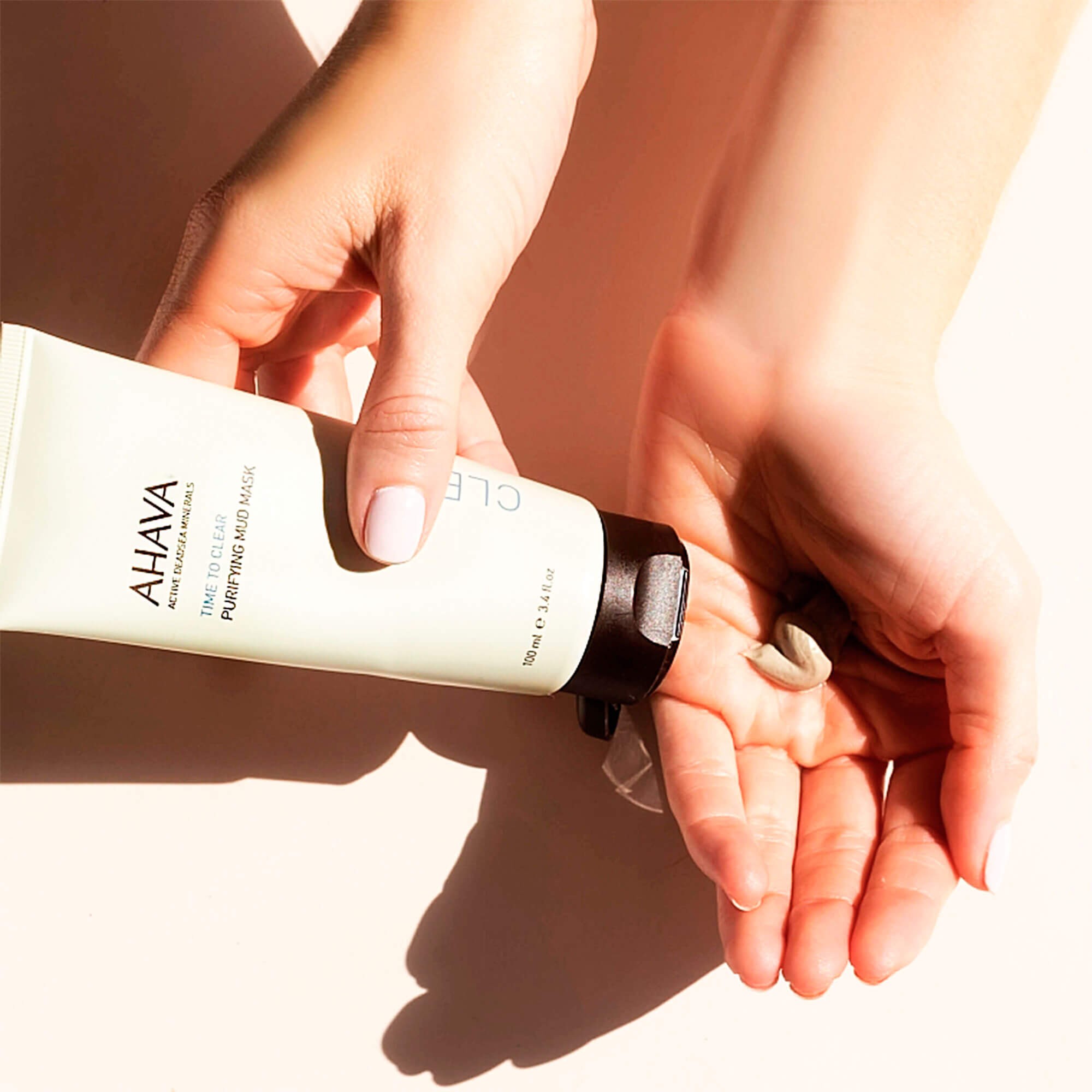 ahava time to clear purifying mud mask заказать