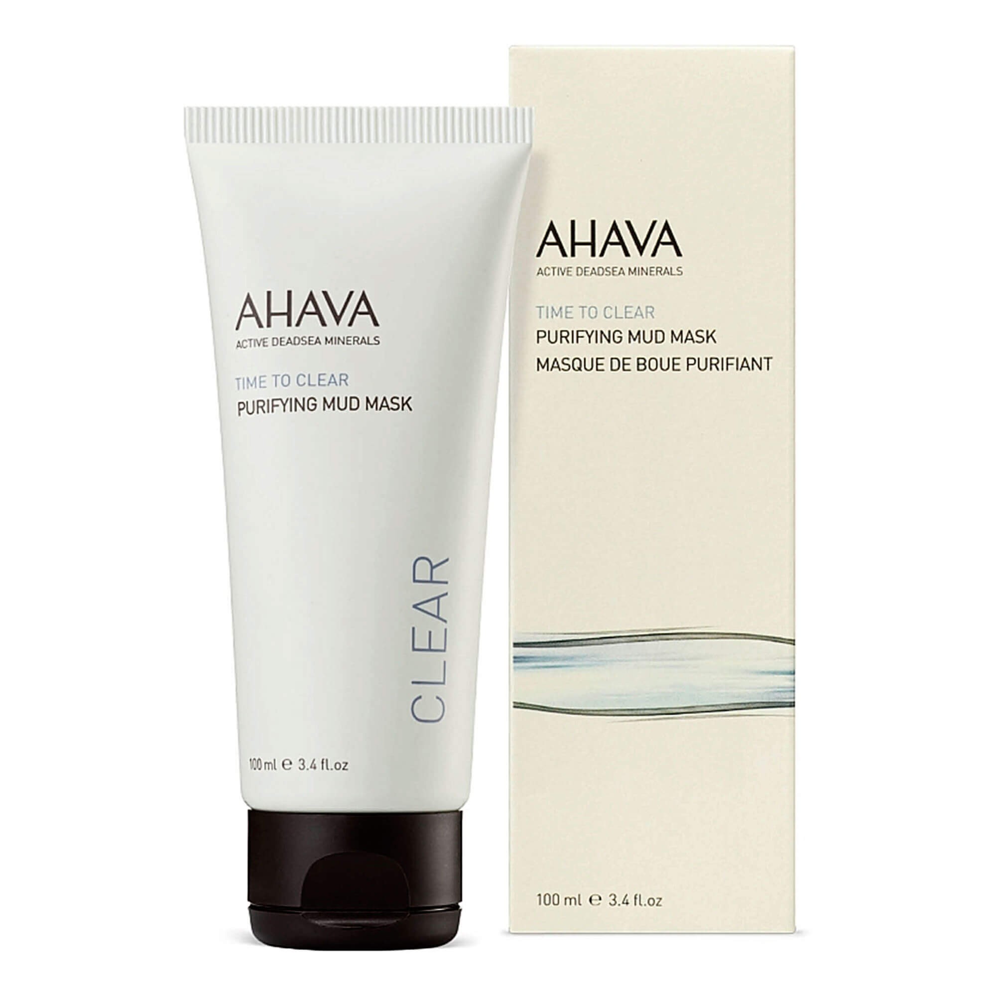 ahava time to clear purifying mud mask цена