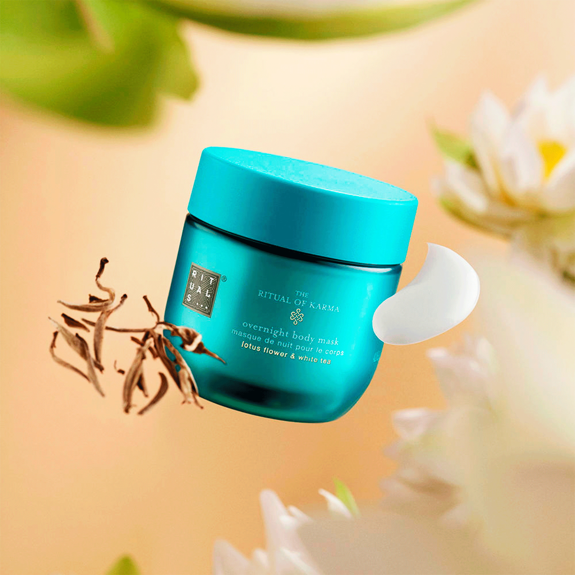 Ночная маска для тела Rituals The Ritual of Karma Overnight Hydra Boost Mask
