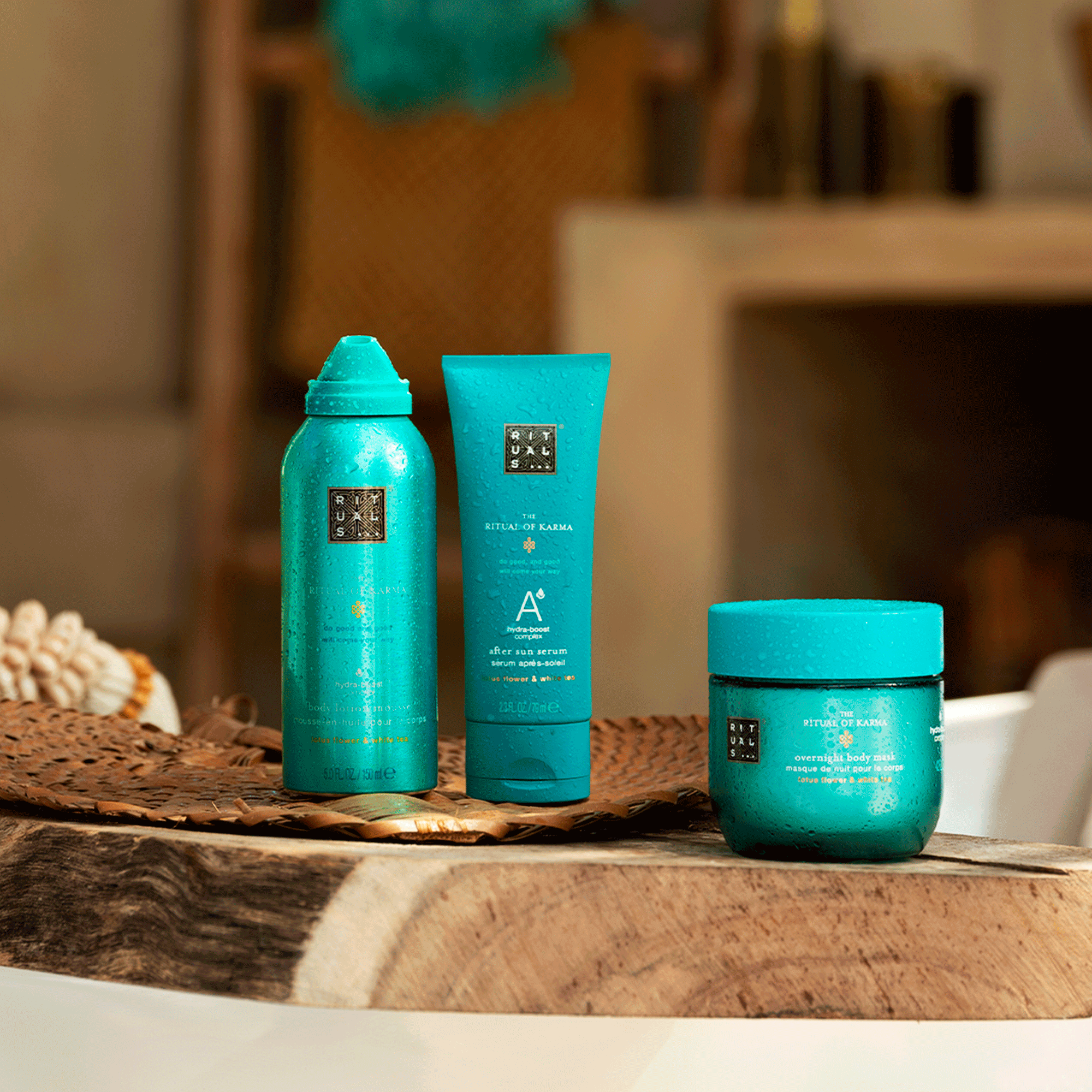 Ночная маска для тела Rituals The Ritual of Karma Overnight Hydra Boost Mask