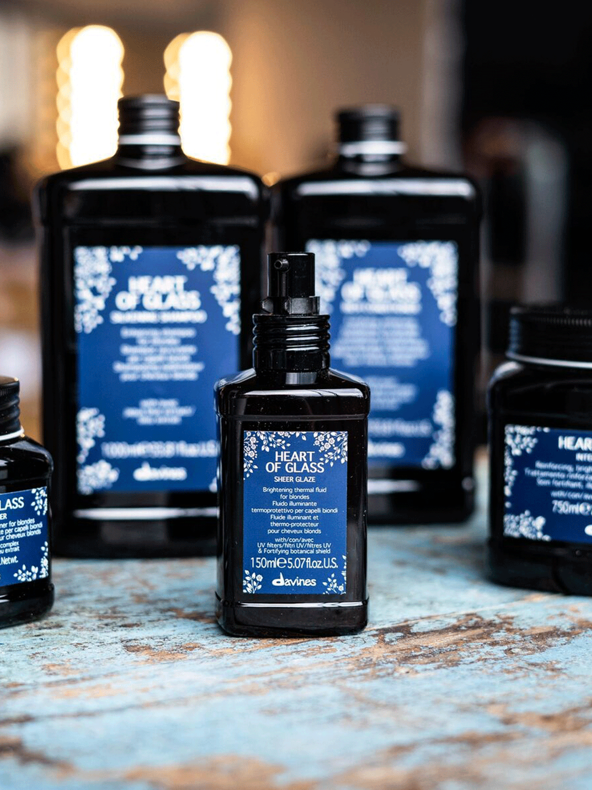 Флюид для волос Davines Heart Of Glass Sheer Glaze