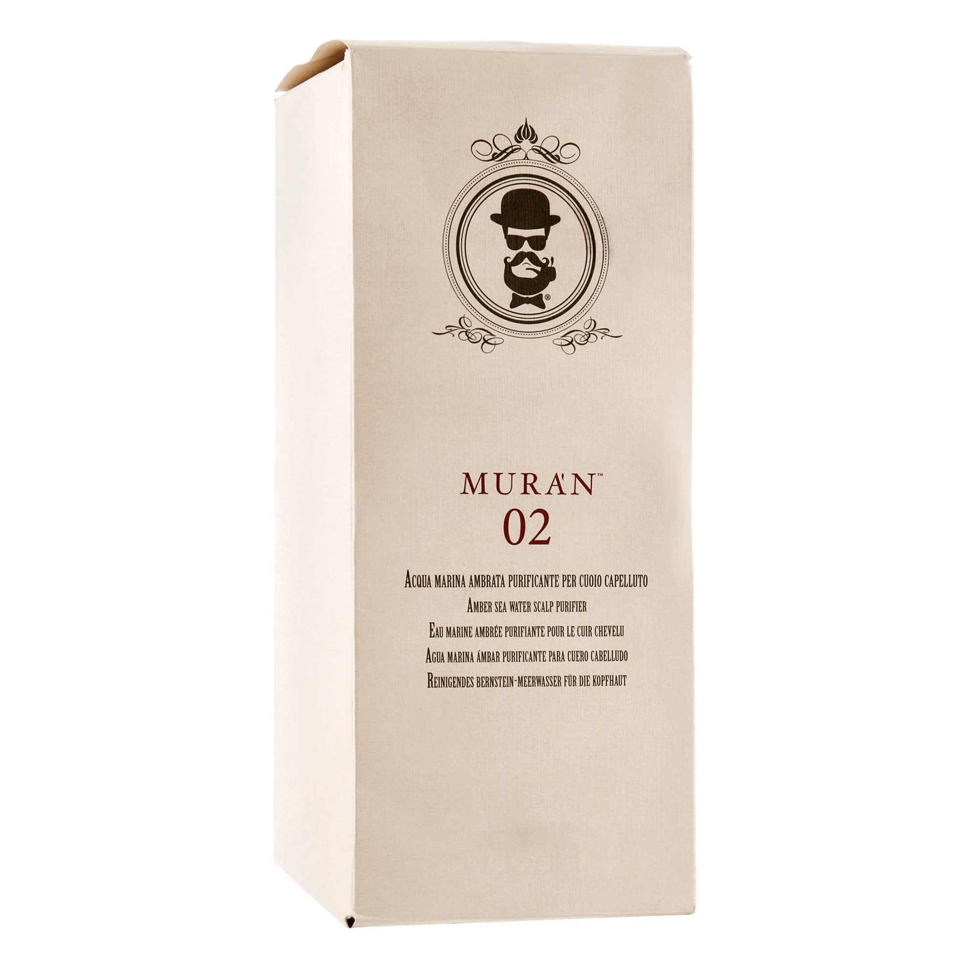 Очищуюча янтарна морська вода для шкіри голови Barba Italiana Muran 02