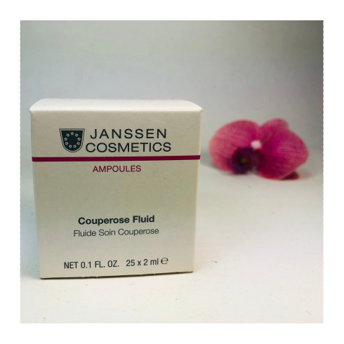 Амлулы "Антикупероз" куперозная кожа Janssen Cosmetics Couperose Fluid