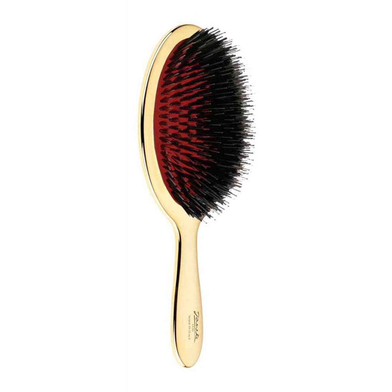 Гребінець із щетиною кабана та нейлоном Janeke Brush With Bristles and Nylon M 