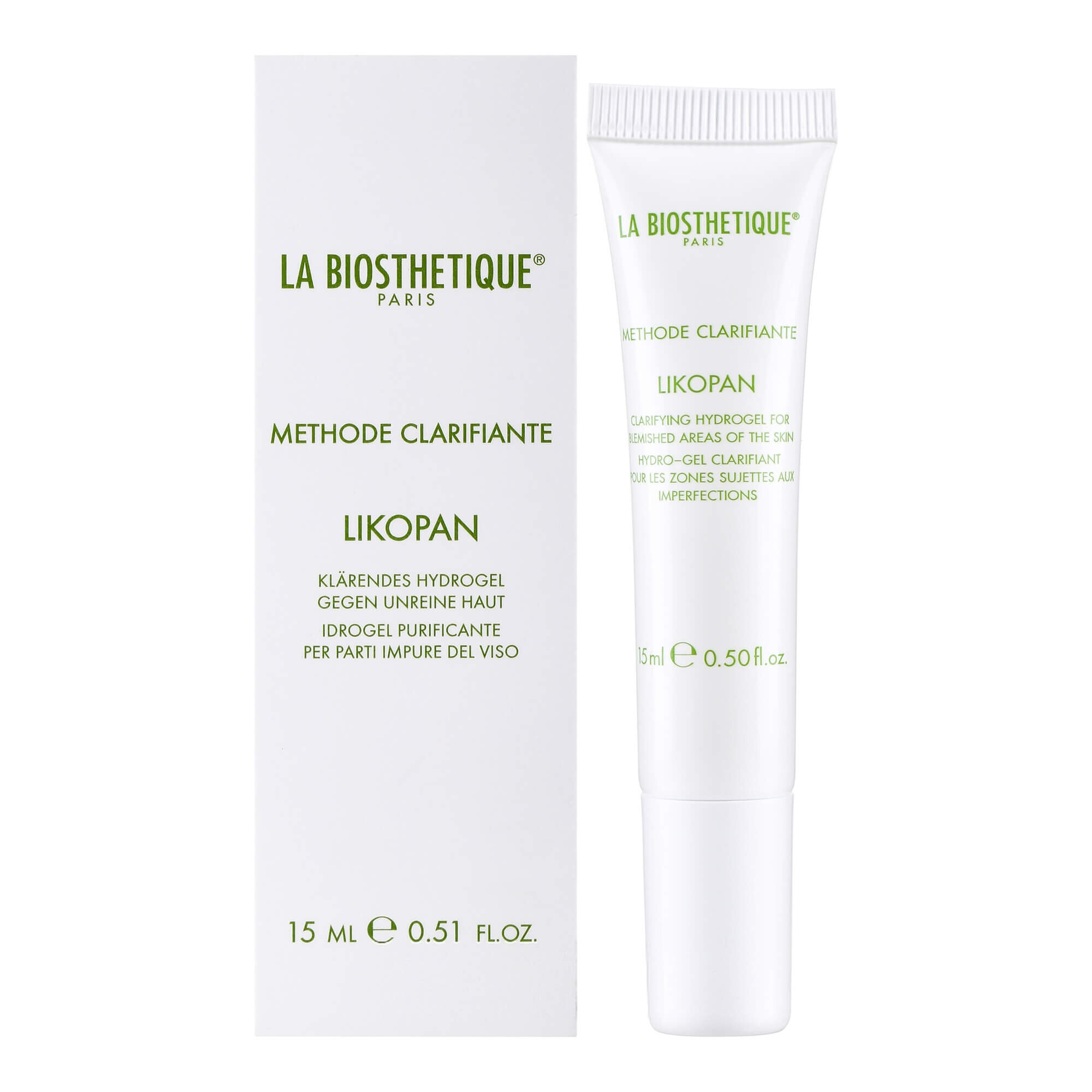 Гидрогель против локальных воспалений кожи La Biosthetique Methode Clarifiante Likopan Gel