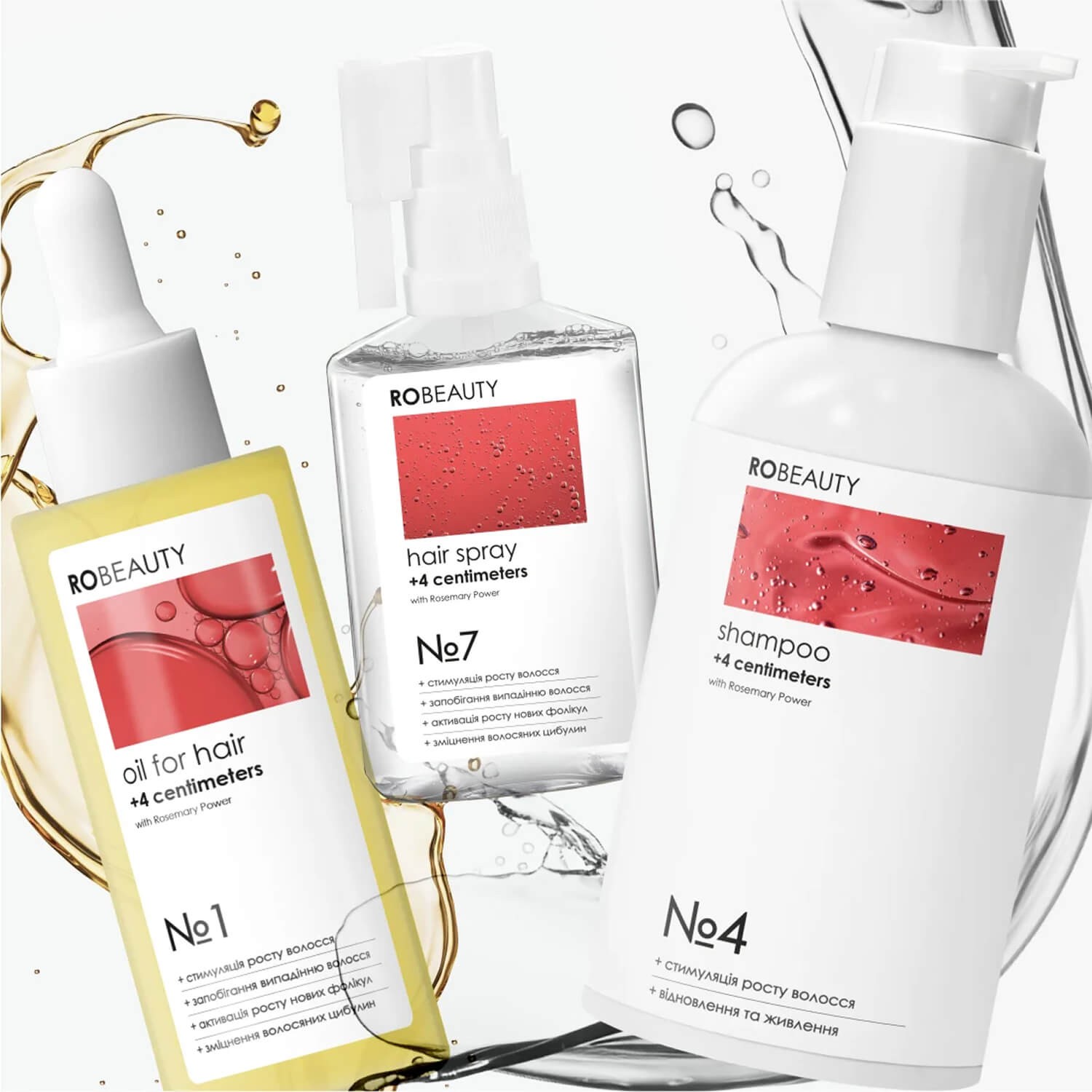 Шампунь для росту волосся Robeauty Me Shampoo for Hair Growth 