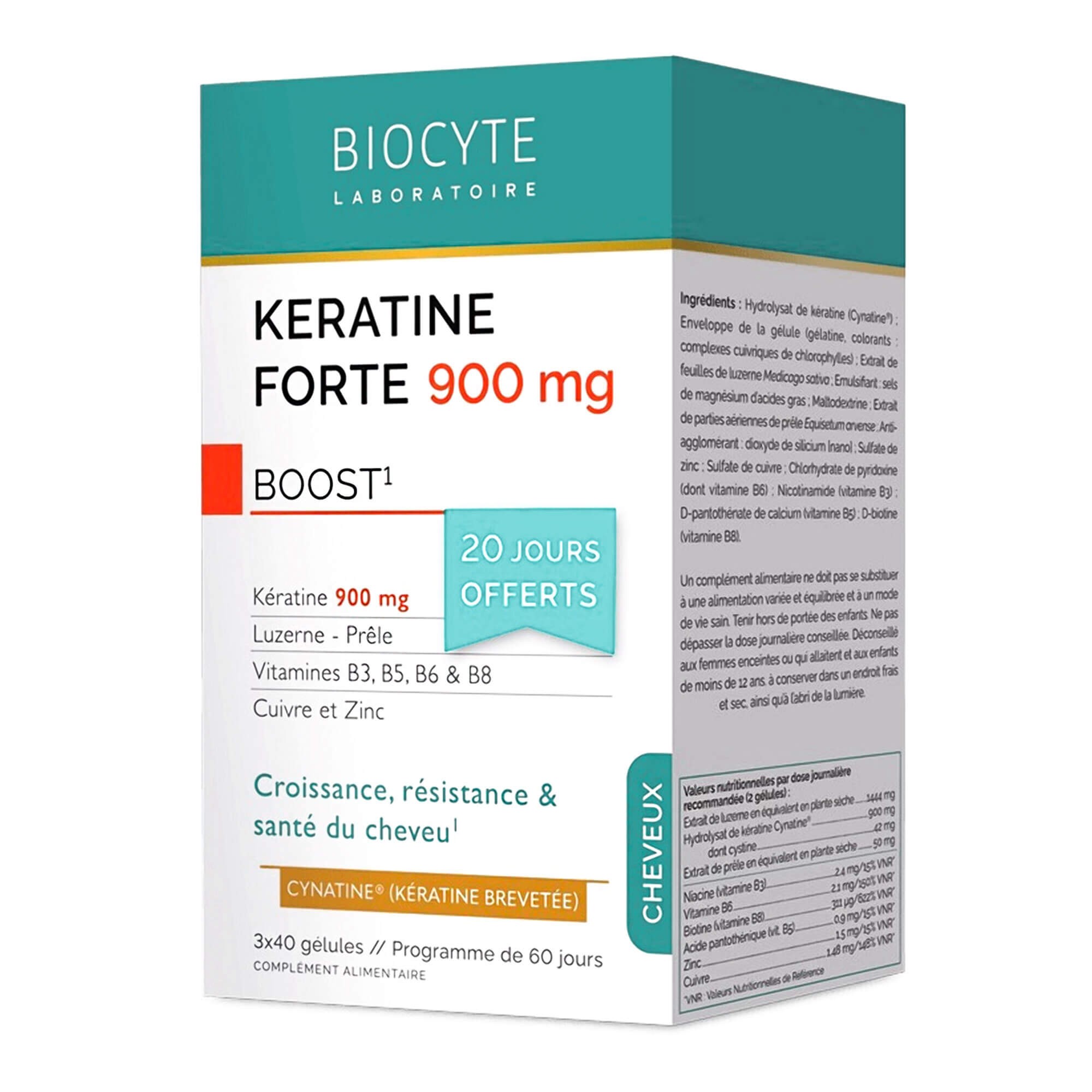 Biocyte Пищевая добавка для укрепления волос