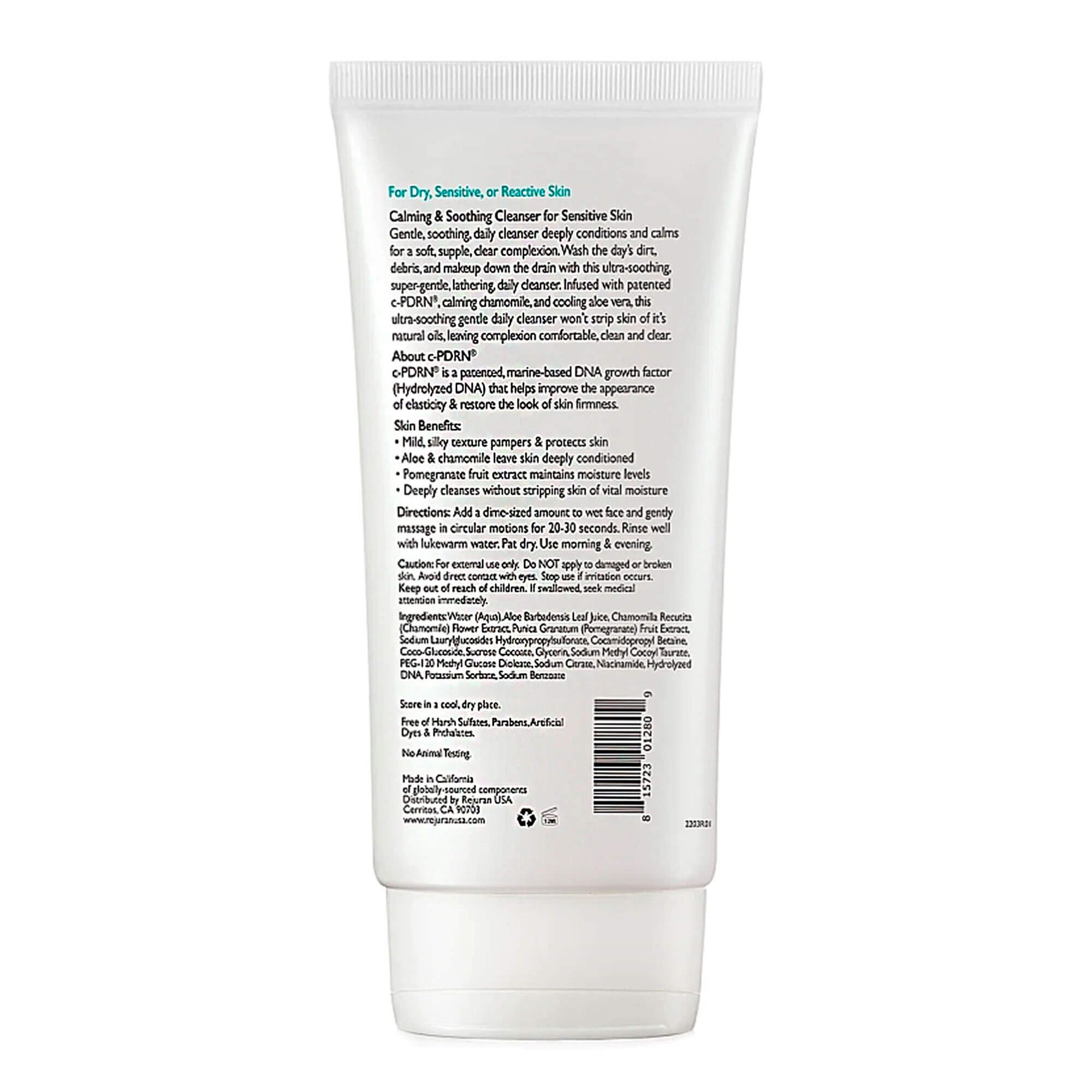 Усовершенствованный гель для умывания Rejuran Advanced Calming&Soothing Cleanser