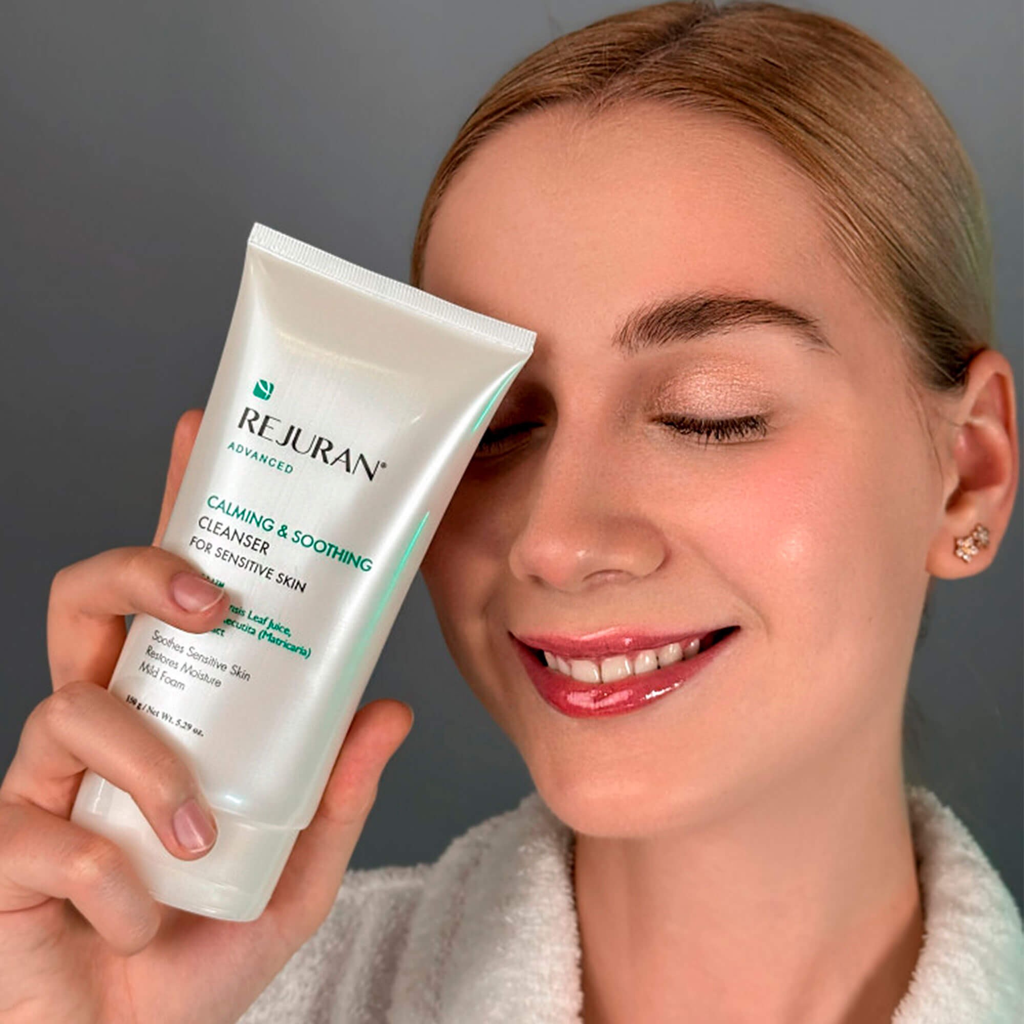 Усовершенствованный гель для умывания Rejuran Advanced Calming&Soothing Cleanser
