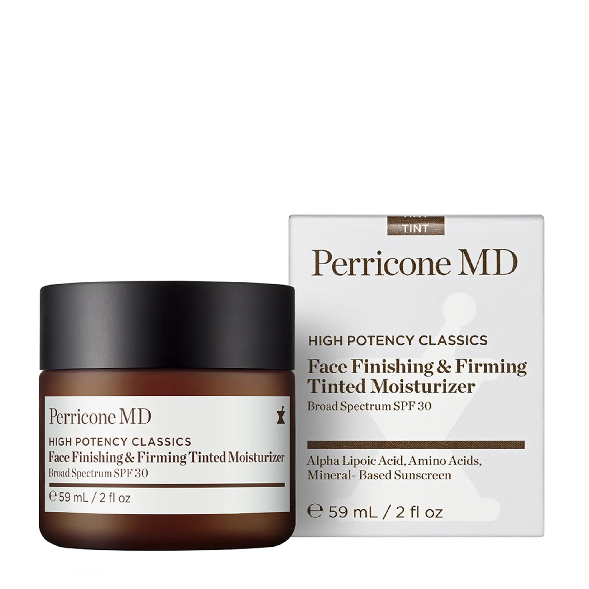 Perricone MD High Potency Classics Face Finishing And Firming Moisturizer Tint SPF 30 - Зволожуючий крем для обличчя з ефектом тонування SPF 30