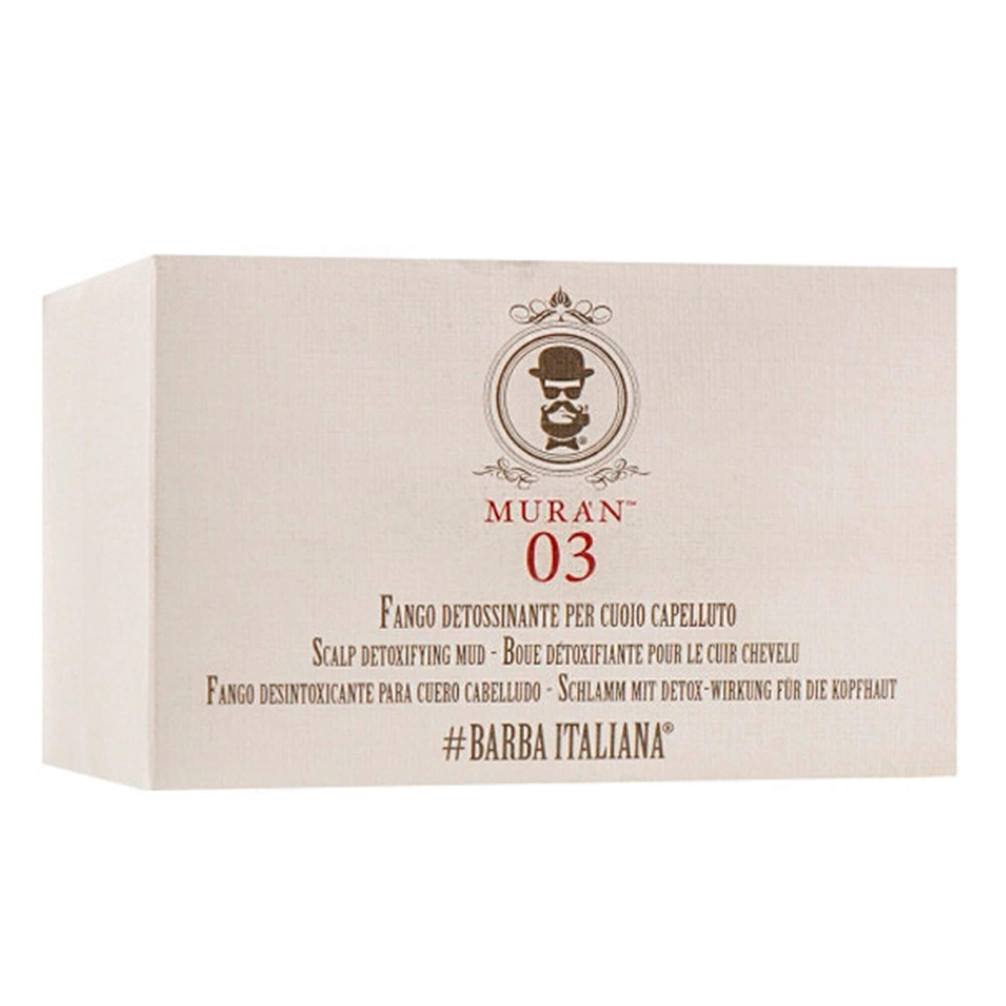 Глина для детоксикації шкіри голови Barba Italiana Muran 03