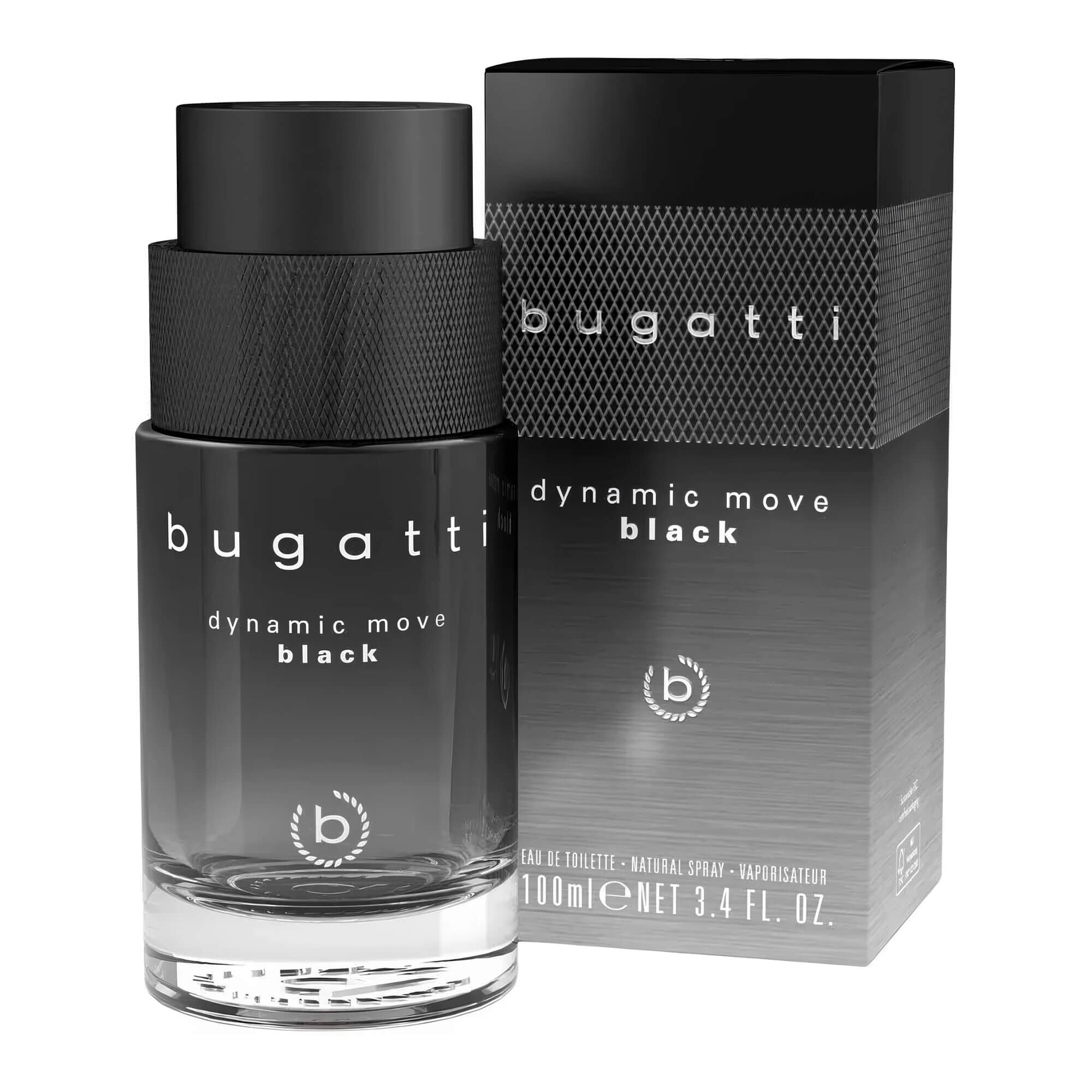 Парфюмерная вода для мужчин Bugatti Dynamic Move Black