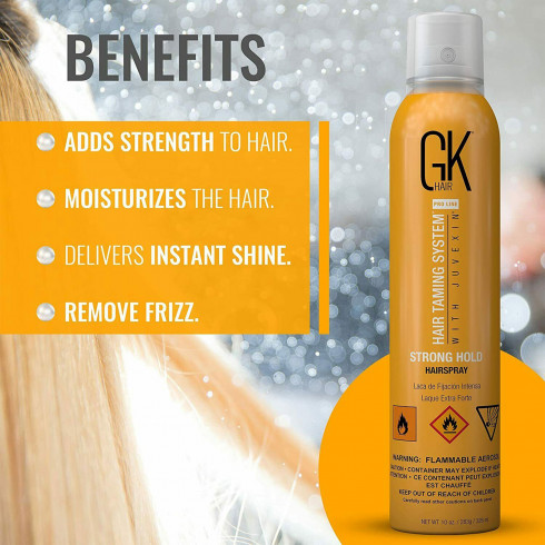 Спрей для волосся Global Keratin Strong Hold Hairspray