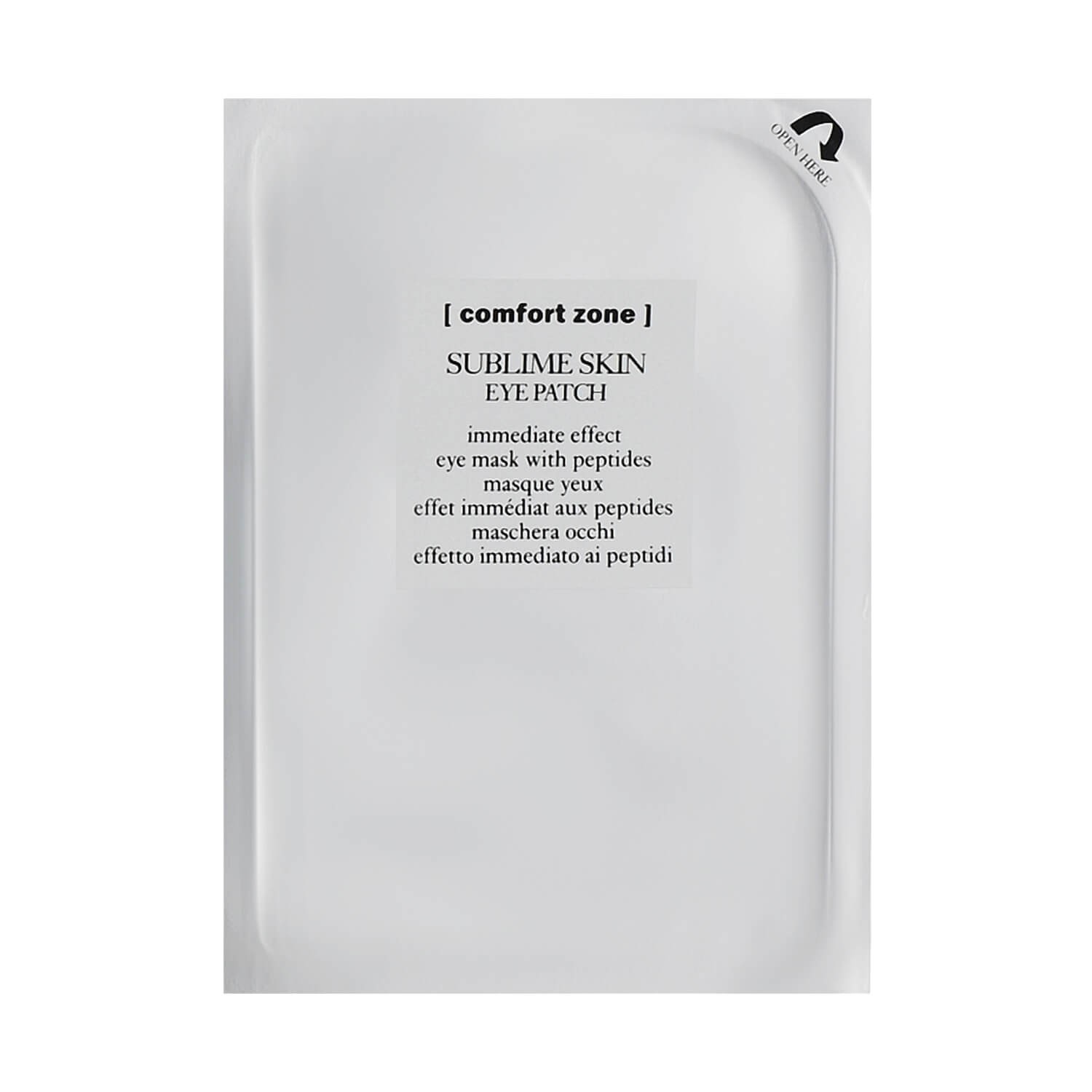 Comfort Zone Пептидная патч маска для зоны вокруг глаз