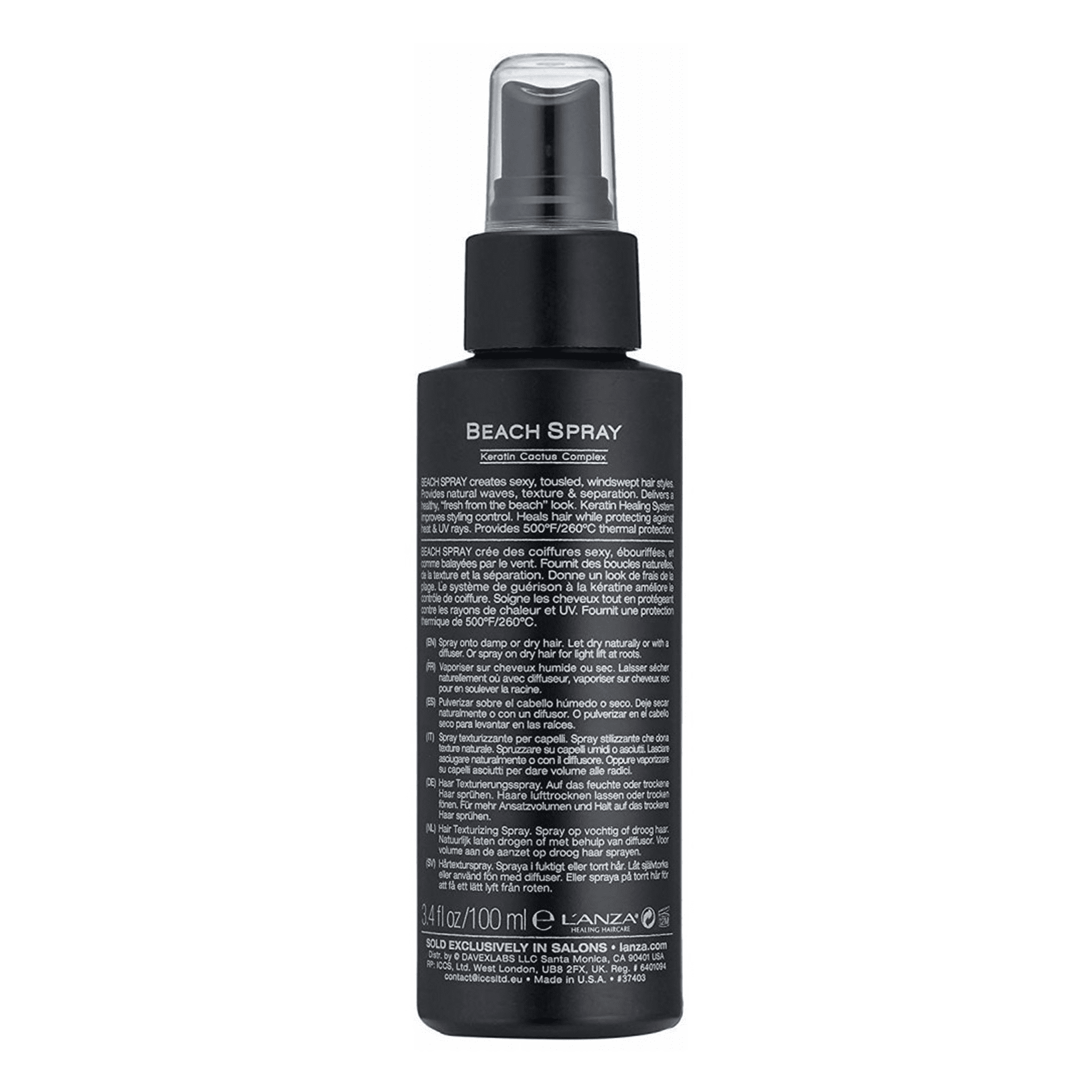 Спрей для волосся пляжний  L’anza Healing Style Beach Spray