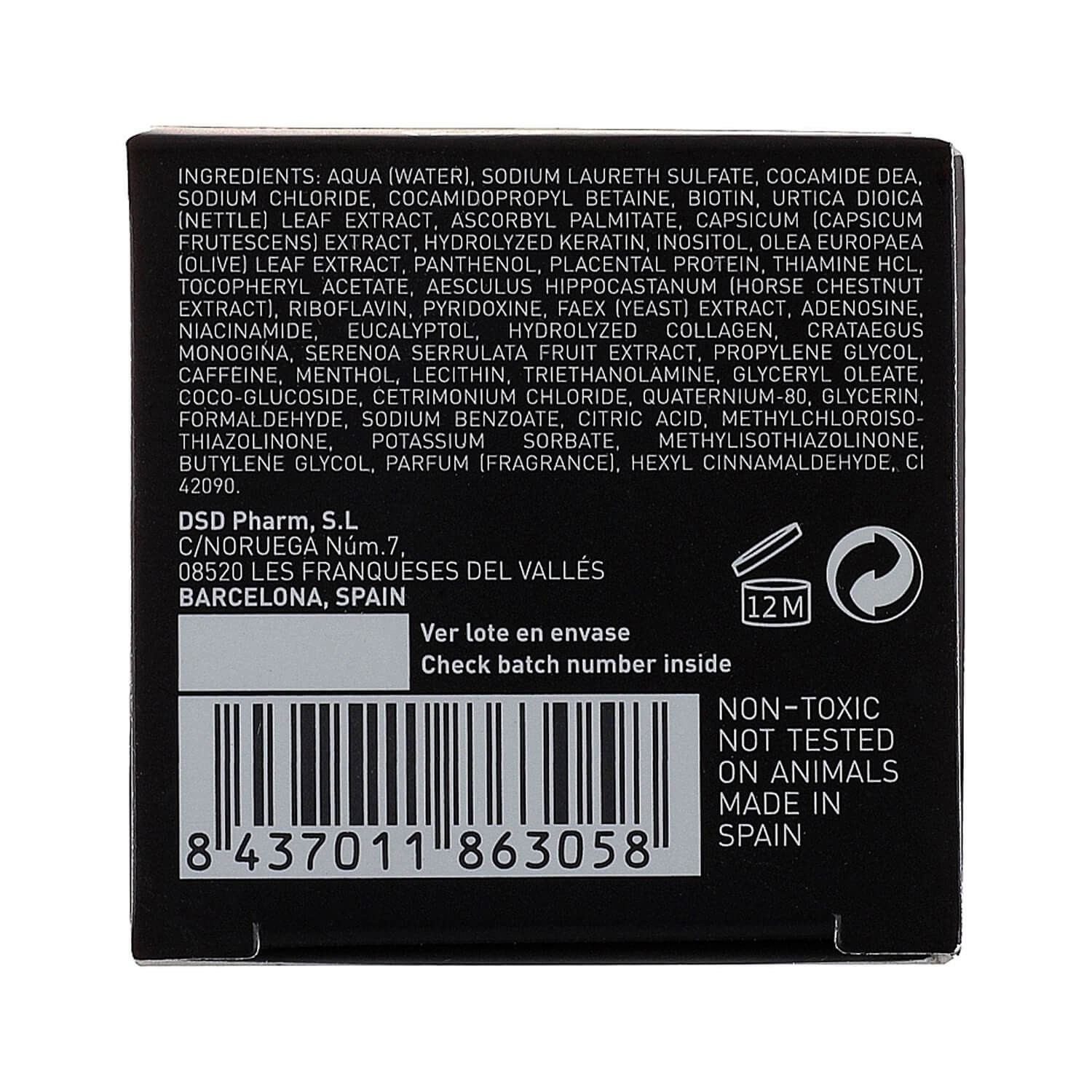 Шампунь для волос DSD de Luxe Exogrow Booster Shampoo