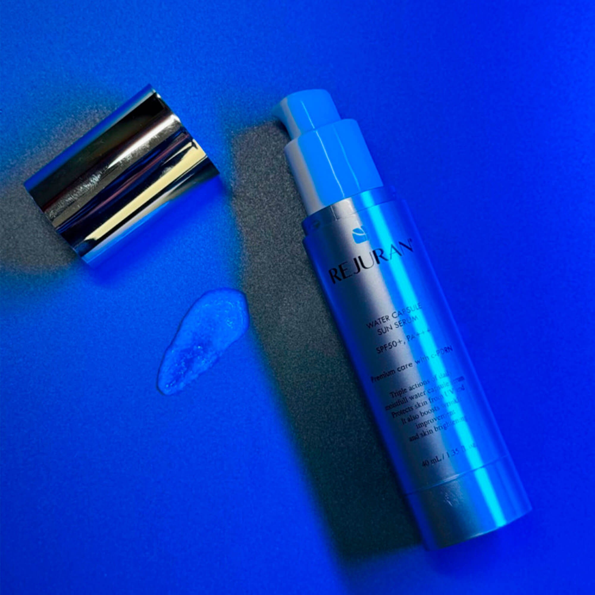 Солнцезащитная сыворотка с гидрокапсулами Rejuran Water Capsule Sun Serum SPF50+