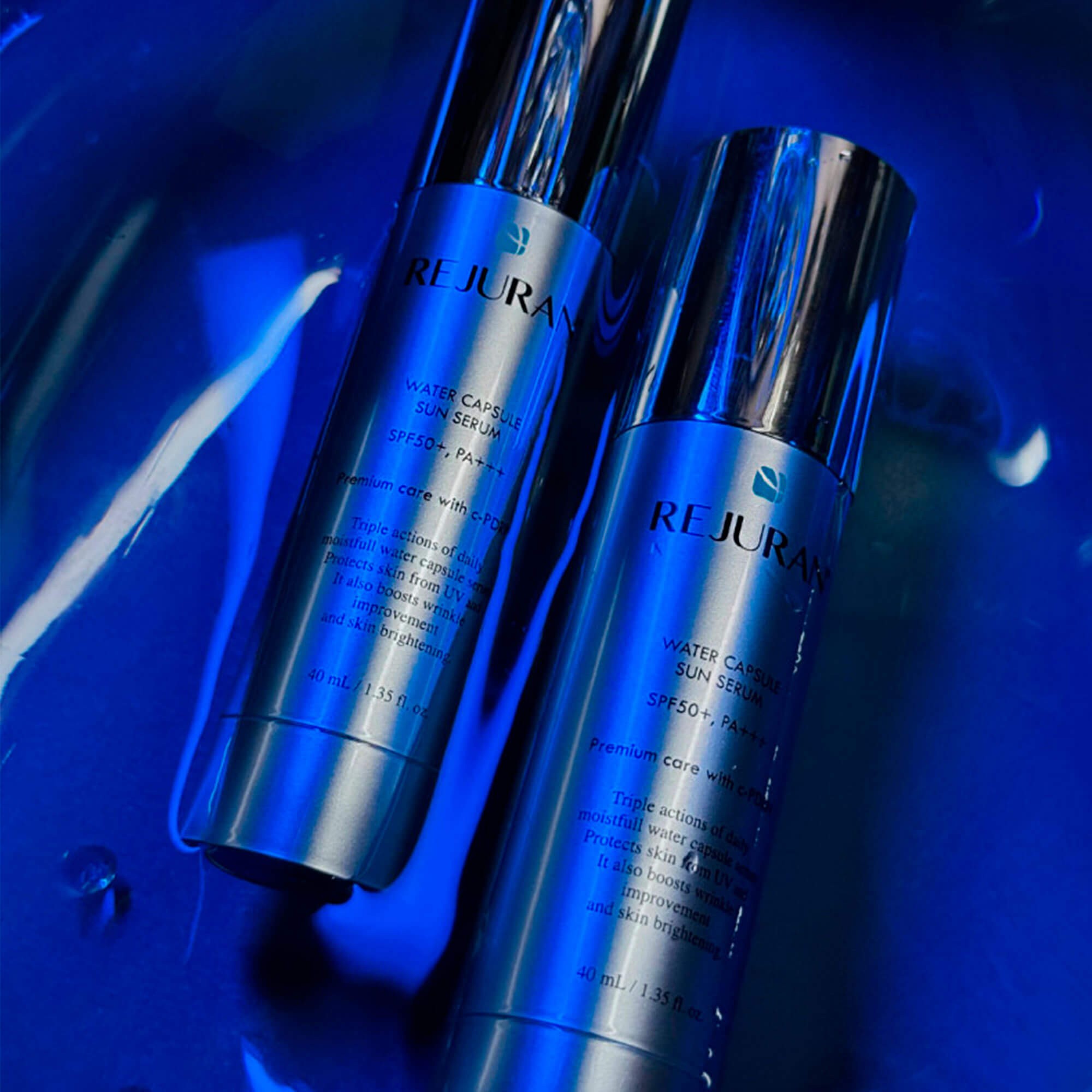 Солнцезащитная сыворотка с гидрокапсулами Rejuran Water Capsule Sun Serum SPF50+