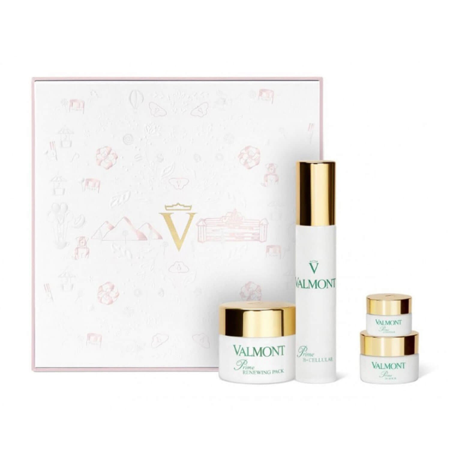Косметический набор Valmont Prime Renewing Pack Retail Set Rose