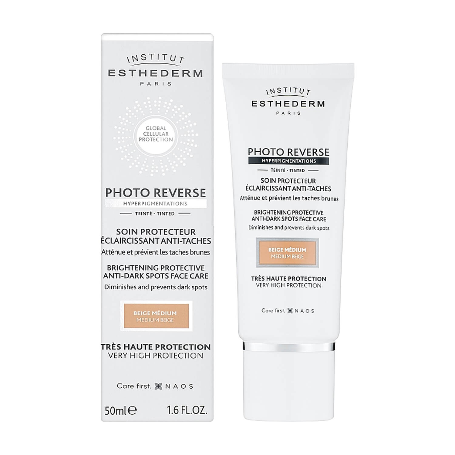 Крем для пігментації для обличчя з тоном Institut Esthederm Photo Reverse Tinted