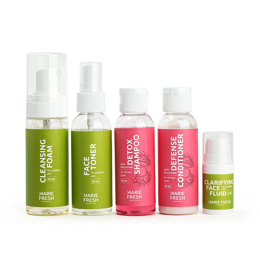 Marie Fresh Cosmetics Travel Set For Problem Skin - Дорожный набор для проблемной кожи