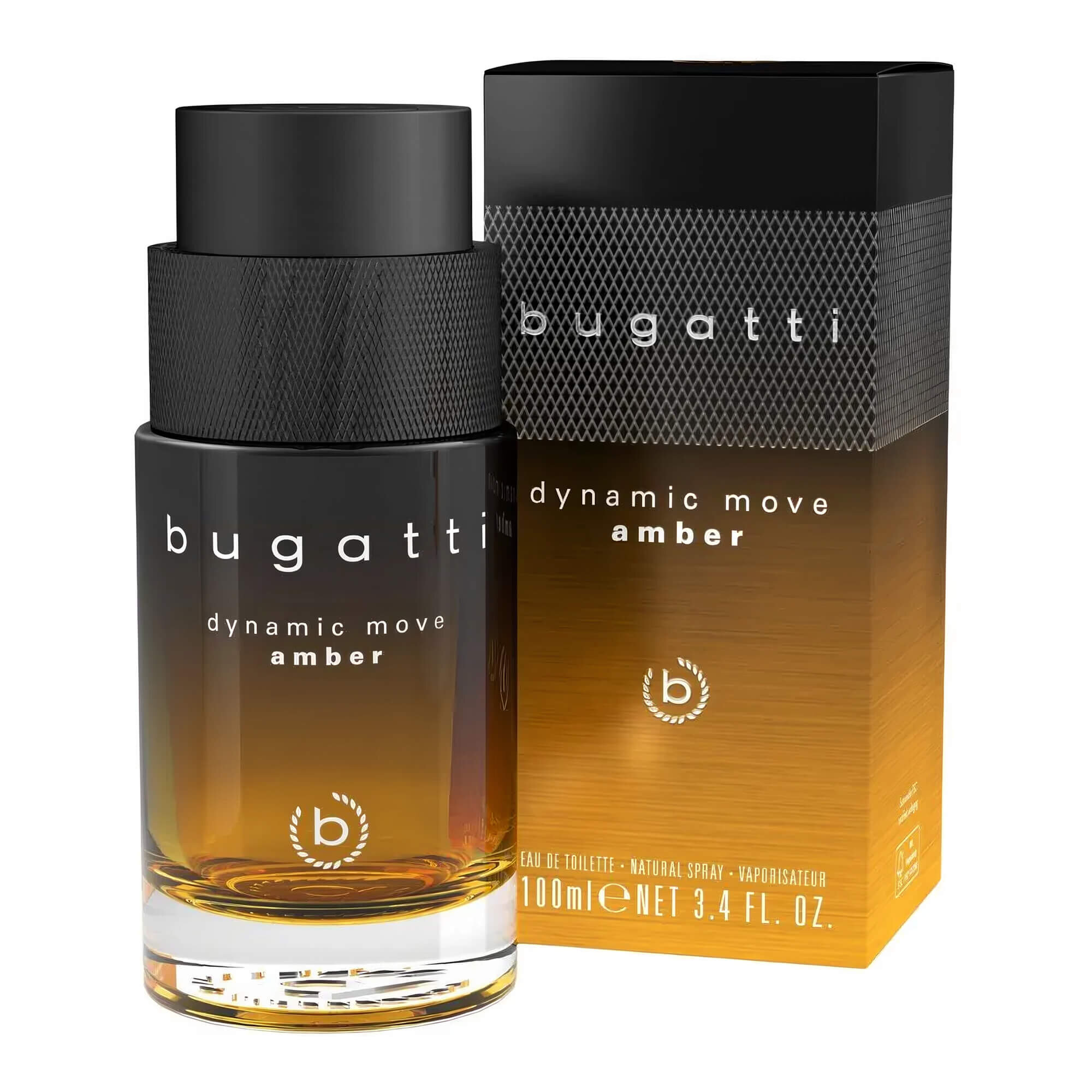 Парфюмерная вода для мужчин Bugatti Dynamic Move Amber
