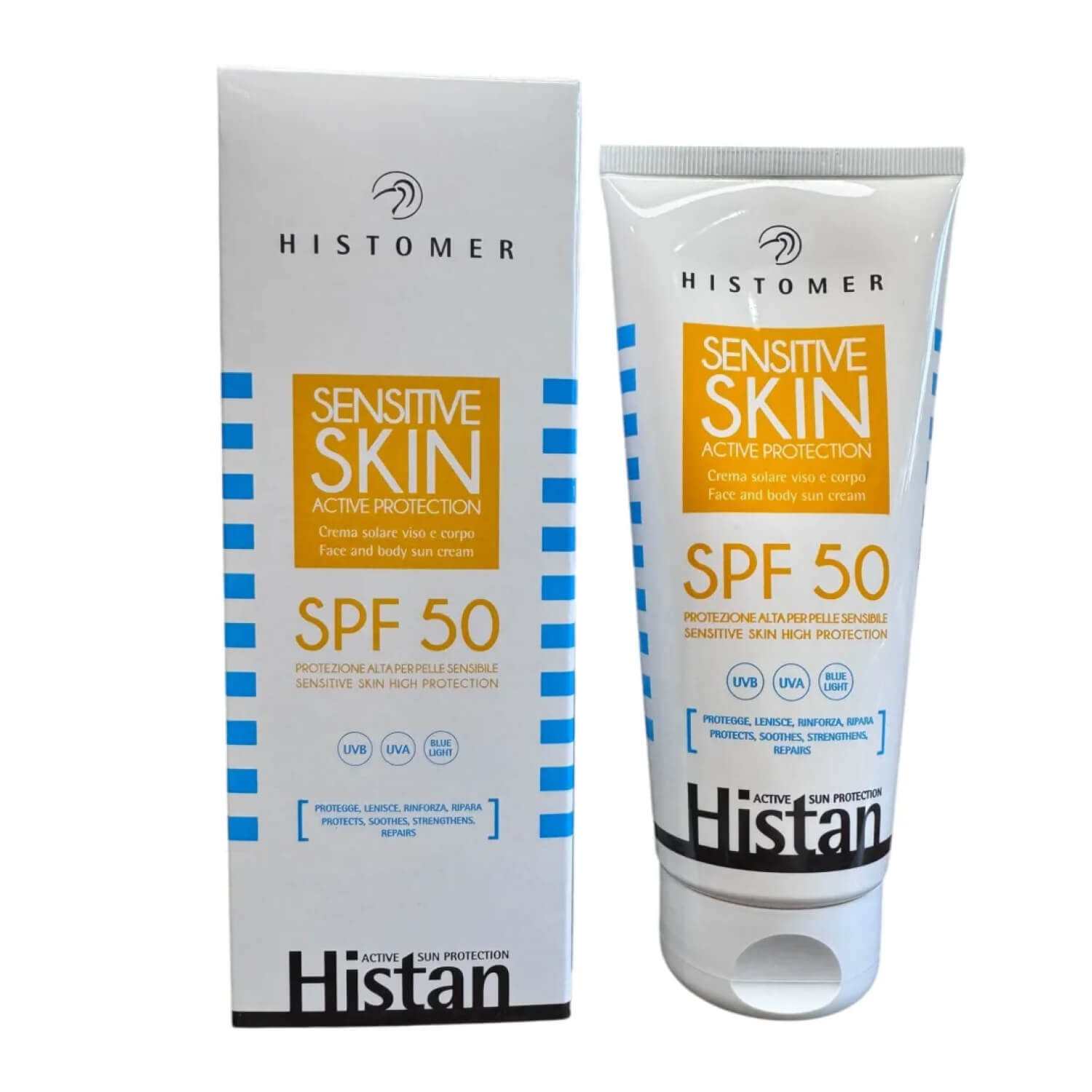 Крем для чувствительной кожи лица и тела Histomer Histan Sensitive Skin After Sun Face & Body
