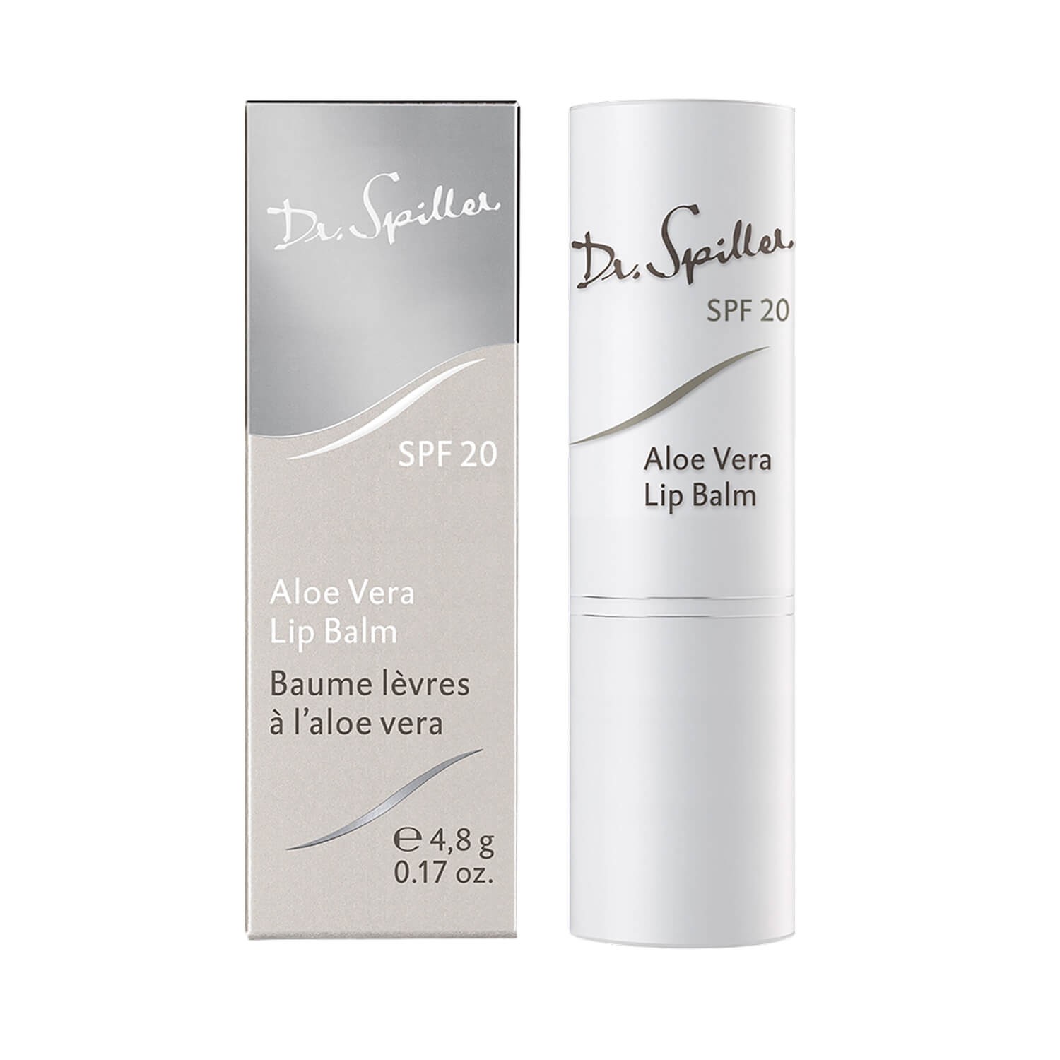 Бальзам для губ з екстрактом алое вера Dr.Spiller Aloe Vera Lip Balm