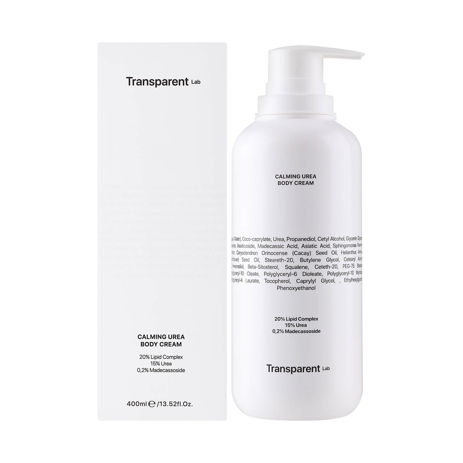 transparent lab calming urea body lotion цена