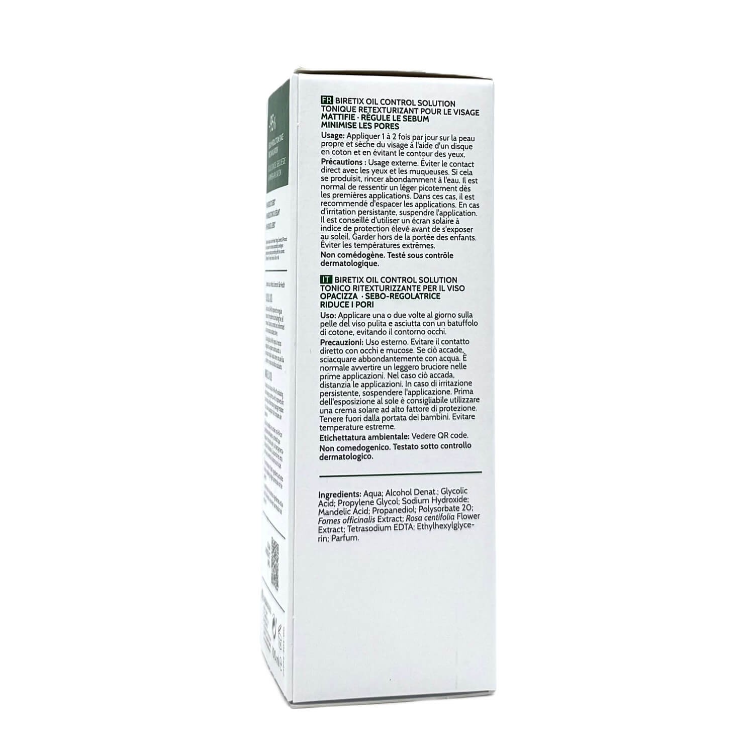 Себорегулюючий тонік для обличчя Cantabria Labs Biretix Oil Control Solution