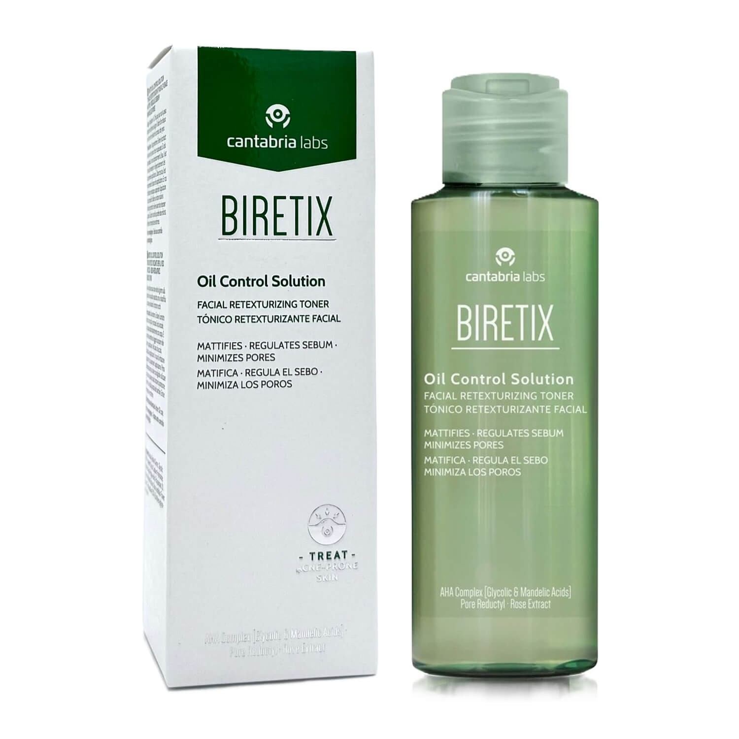 Себорегулюючий тонік для обличчя Cantabria Labs Biretix Oil Control Solution