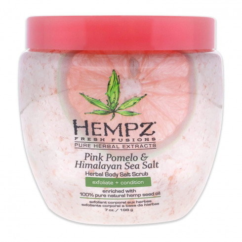 Скраб для тела Помело и Гималайская соль Hempz Pink Pomelo And Himalayan Sea Salt Herbal Body Salt Scrub