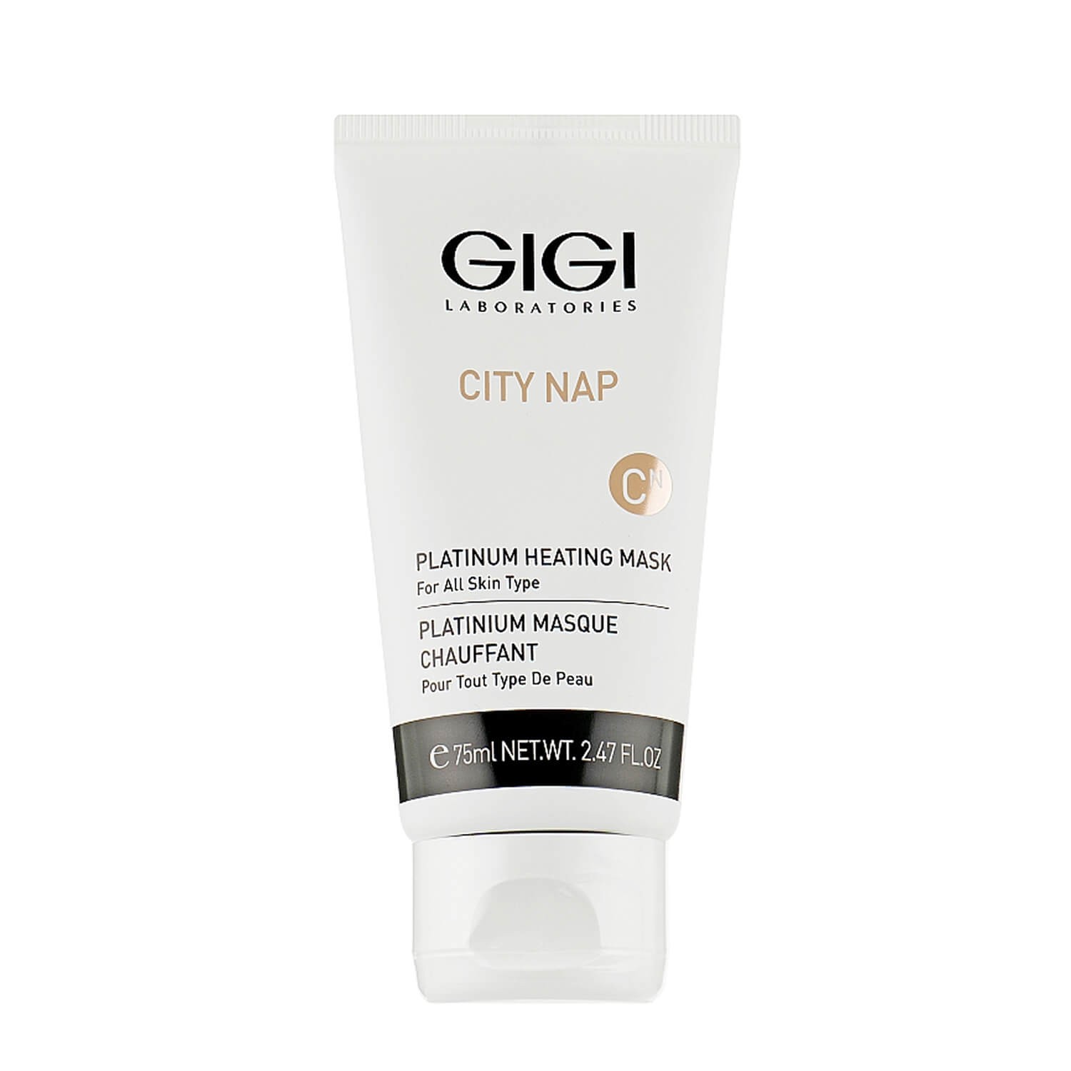 Платиновая маска для лица и зоны декольте GIGI City Platinum Heating Mask