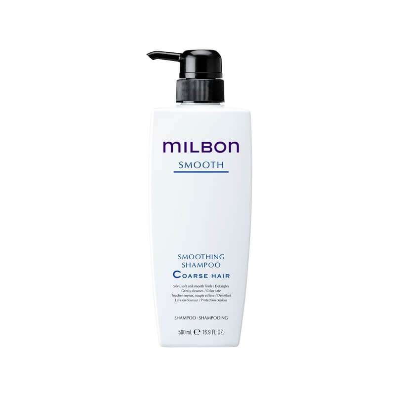 Разглаживающий шампунь для жестких и пористых волос Milbon Smoothing Shampoo Coarse Hair