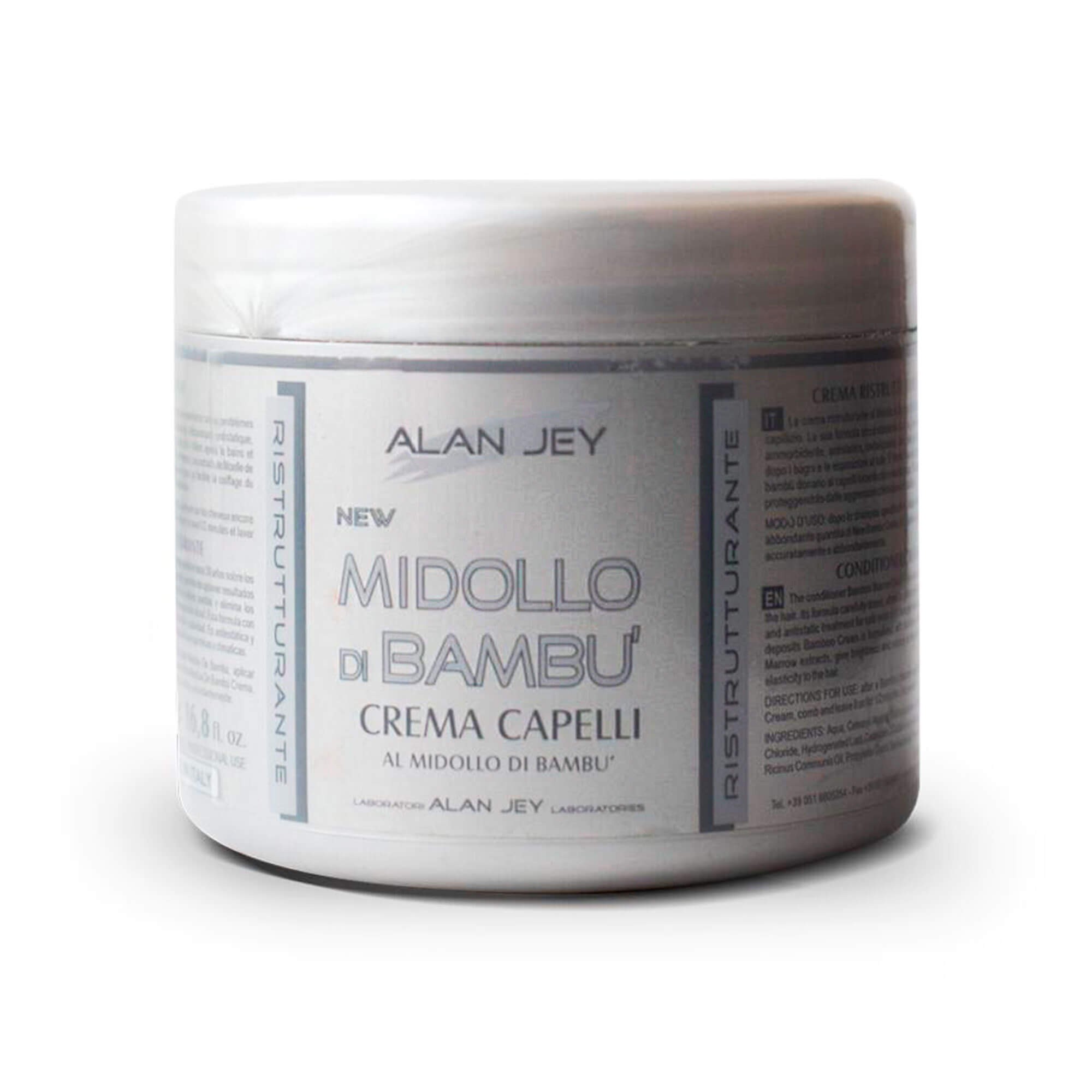 Крем-бальзам, що реструктурує, з екстрактом стебла бамбука Alan Jey Midollo di Bambu