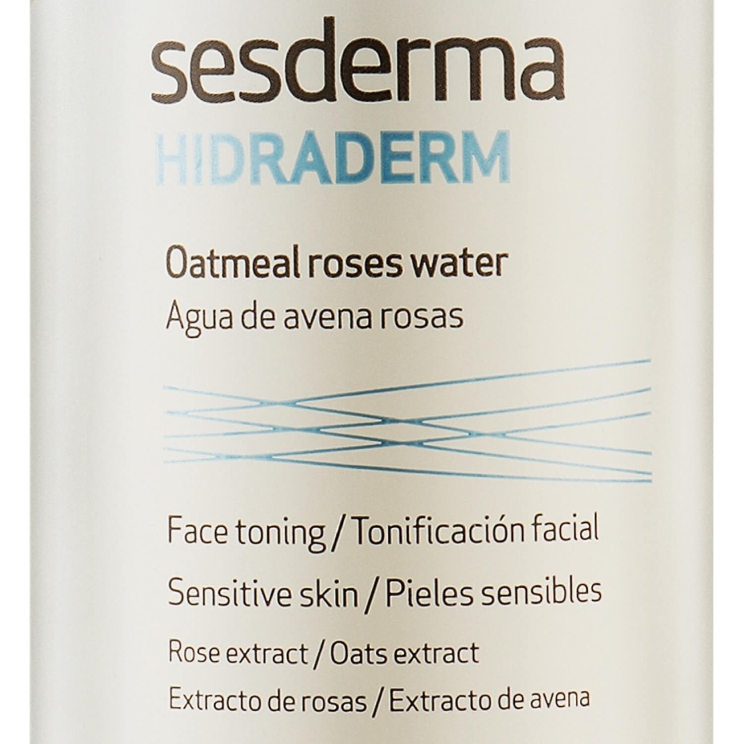 Тонизирующее средство для чувствительной кожи Sesderma Hidraderm Oatmeal & Rose Water 