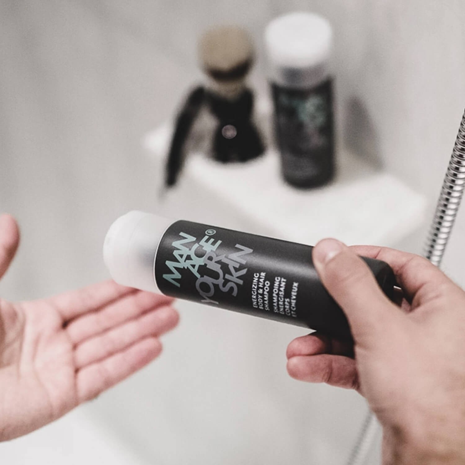 2 в 1: гель для душа и шампунь для мужчин Dr.Spiller Energizing Body & Hair Shampoo