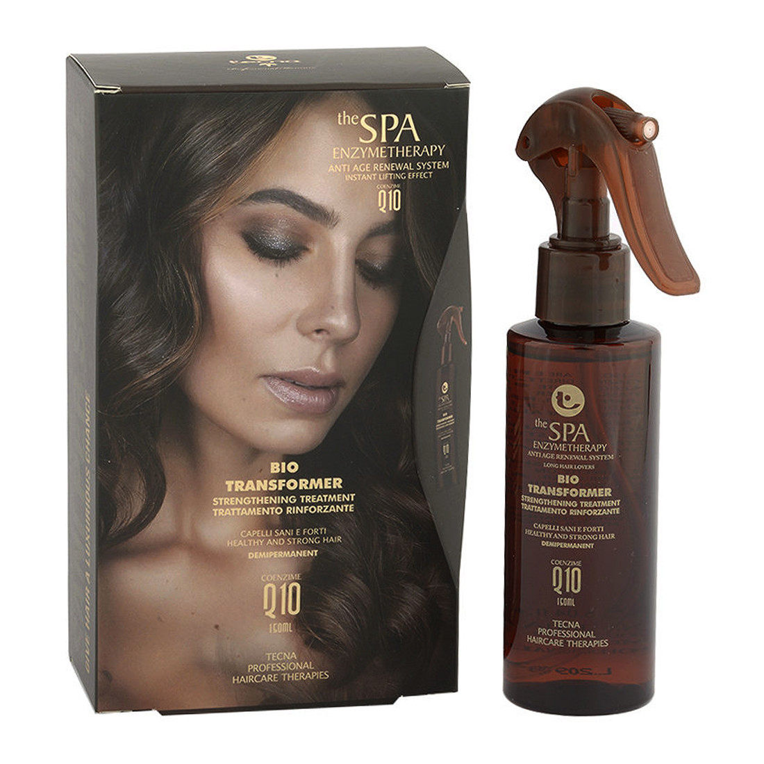 Профессиональное средство для восстановления волос Tecna SPA Enzymetherapy Spa Q10 Bio Transformer