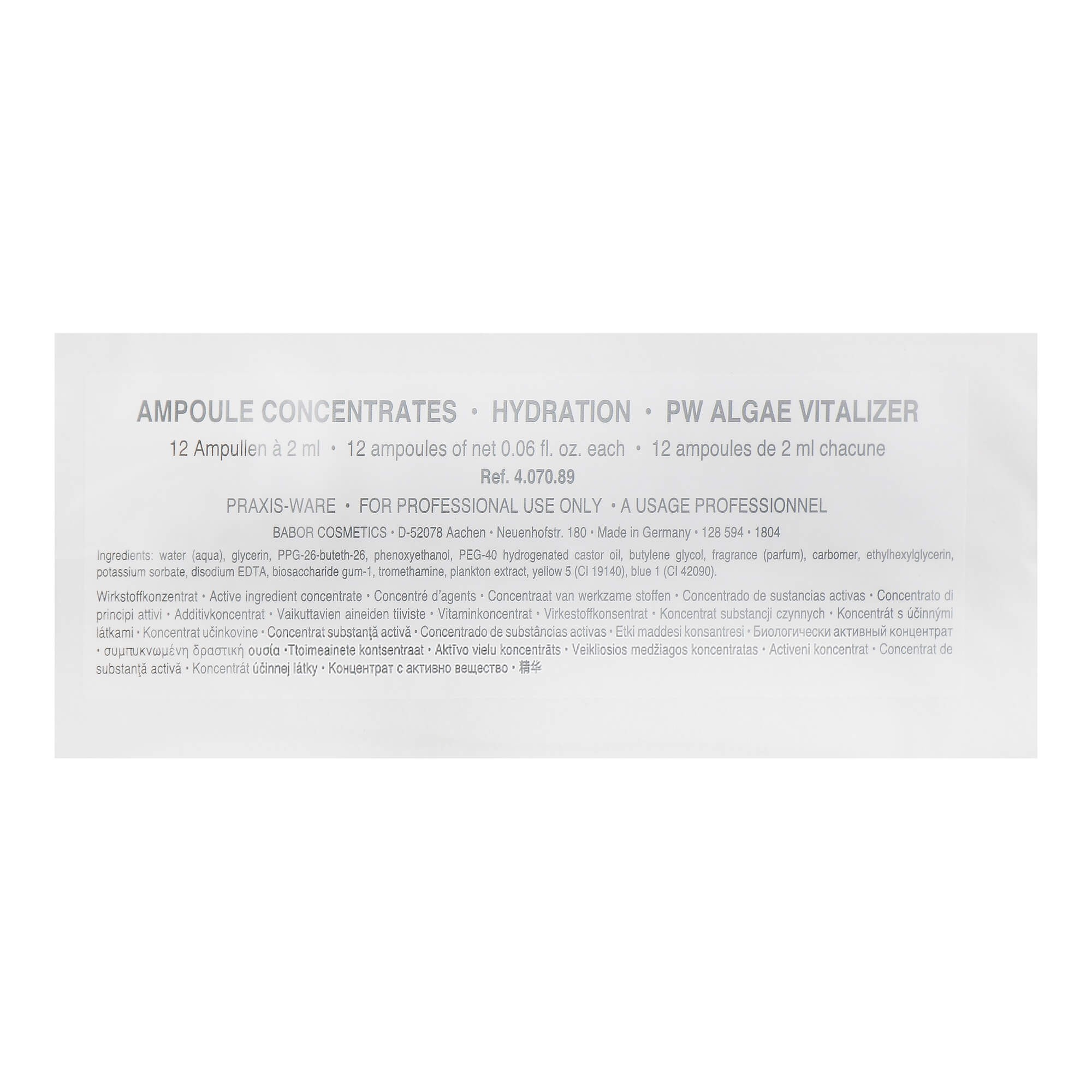 Babor Ampoule Serum Concentrates Algae Vitalizer украина