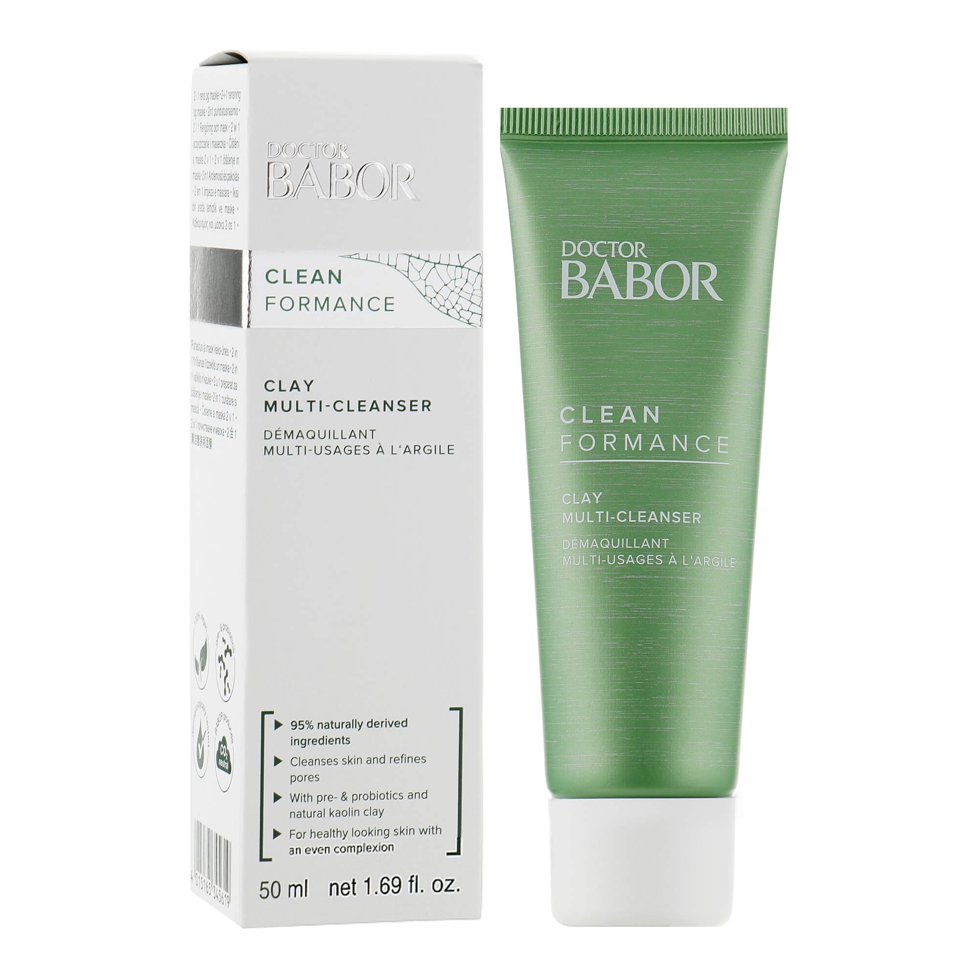 Крем-маска для умывания с глиной Babor Doctor Clean Formance Clay Multi-Cleanser