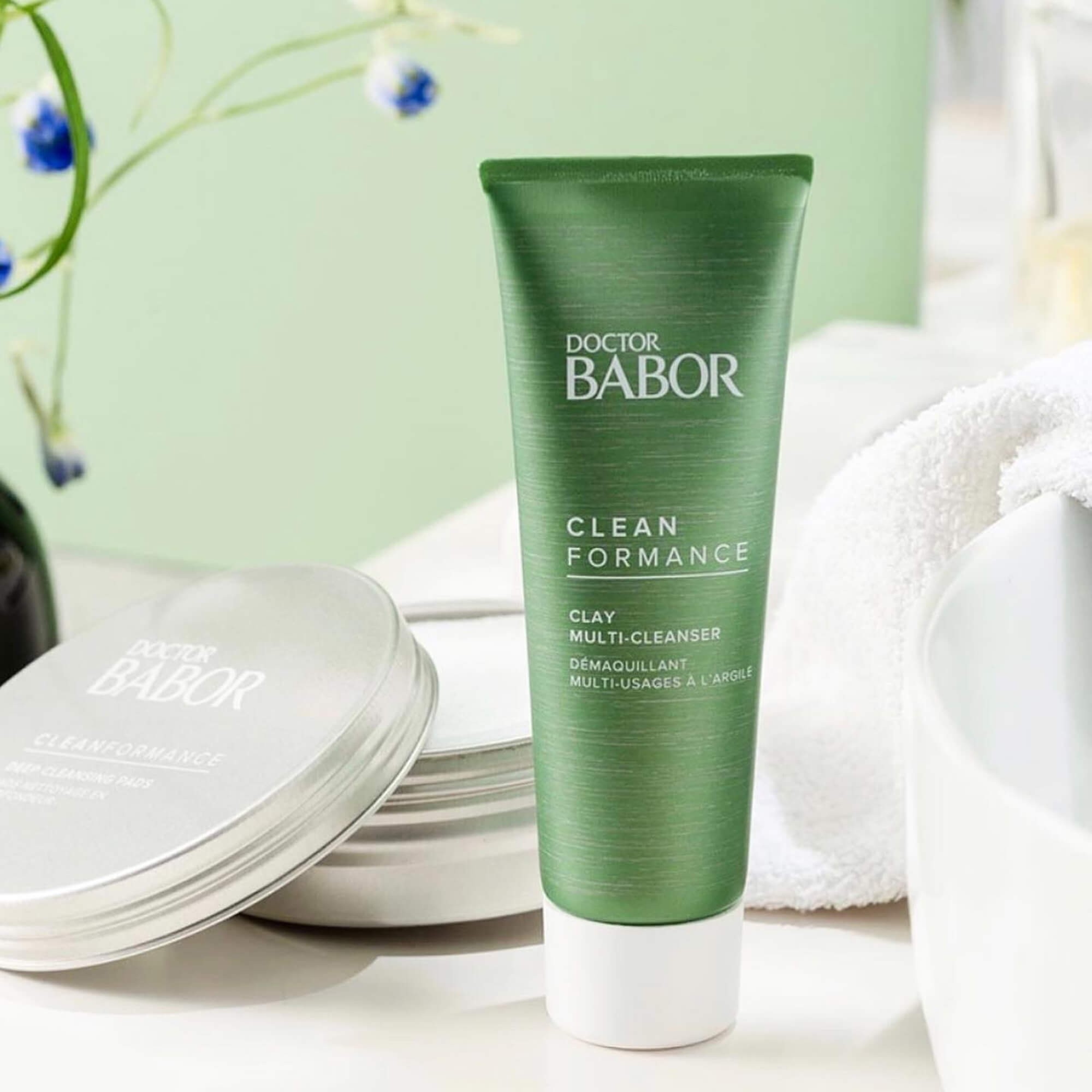 Крем-маска для умывания с глиной Babor Doctor Clean Formance Clay Multi-Cleanser