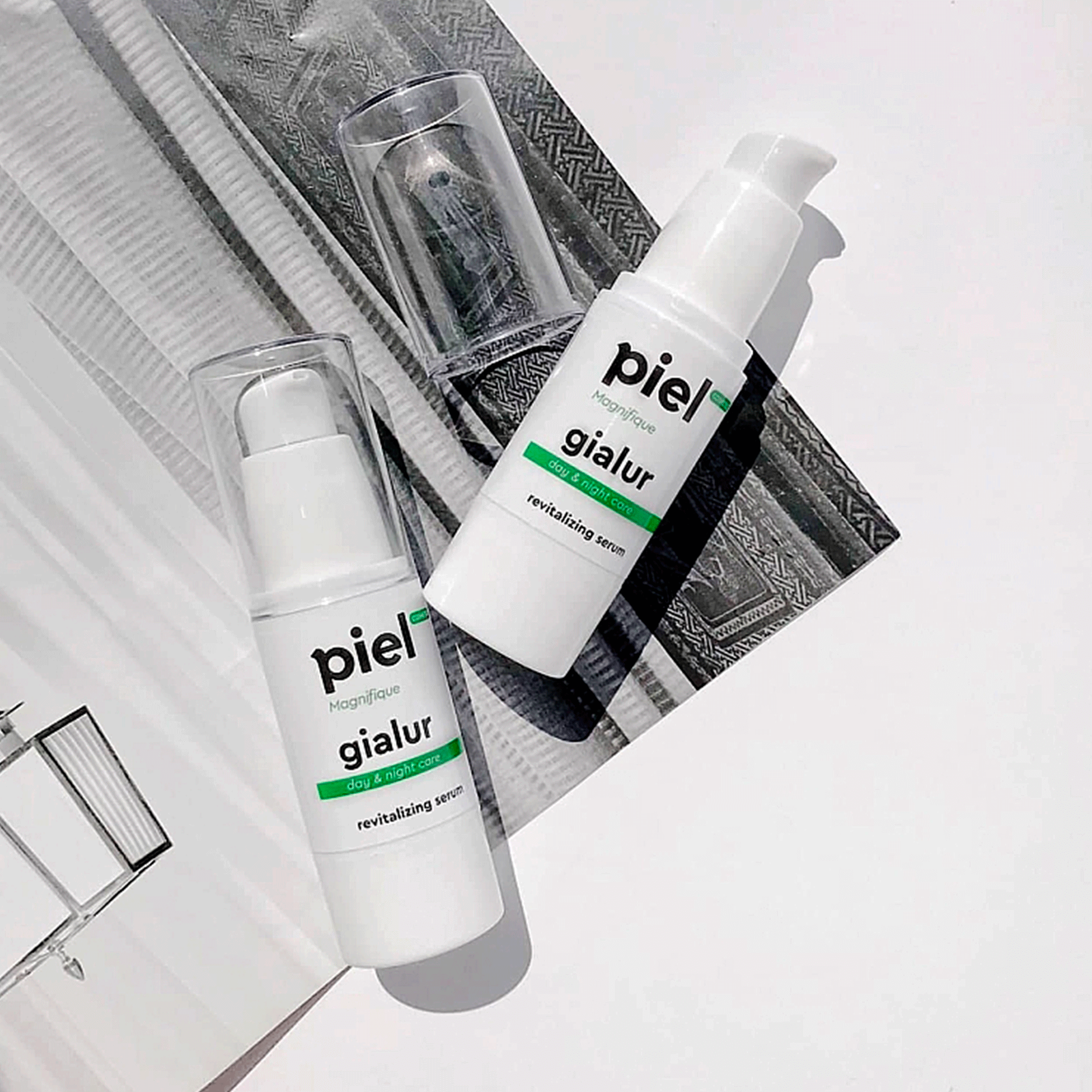 Активирующая гиалуроновая сыворотка с коллагеном и шелком Piel Cosmetics Gialur Magnifique Revitalizing Serum