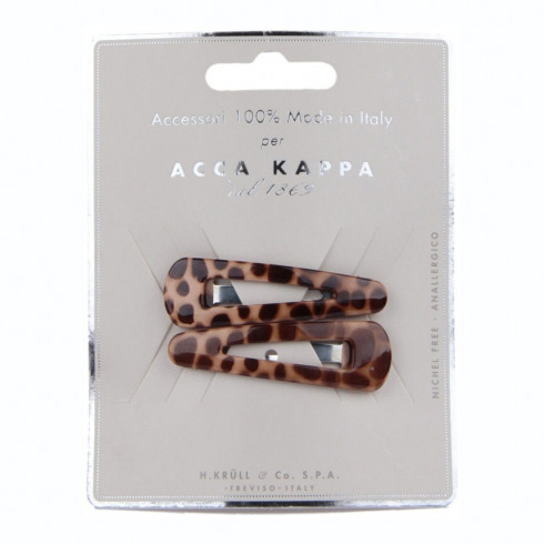 Заколка для волос Acca Kappa Clic Clac Maculato