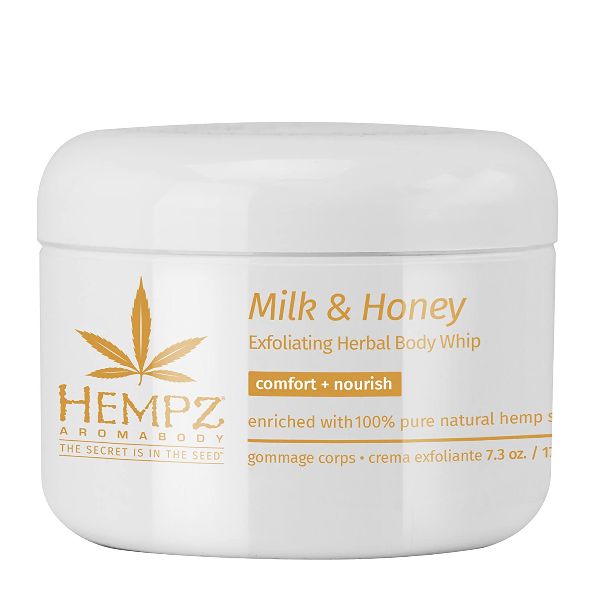 Hempz Aromabody Milk And Honey Помаранчевий Herbal Body Whip - Скраб для тіла Молоко та Мед