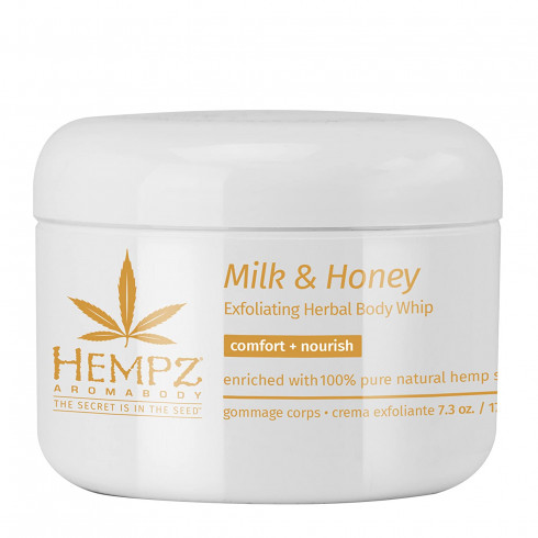 Скраб для тела Молоко и Мёд Hempz Aromabody Milk And Honey Exfoliating Herbal Body Whip