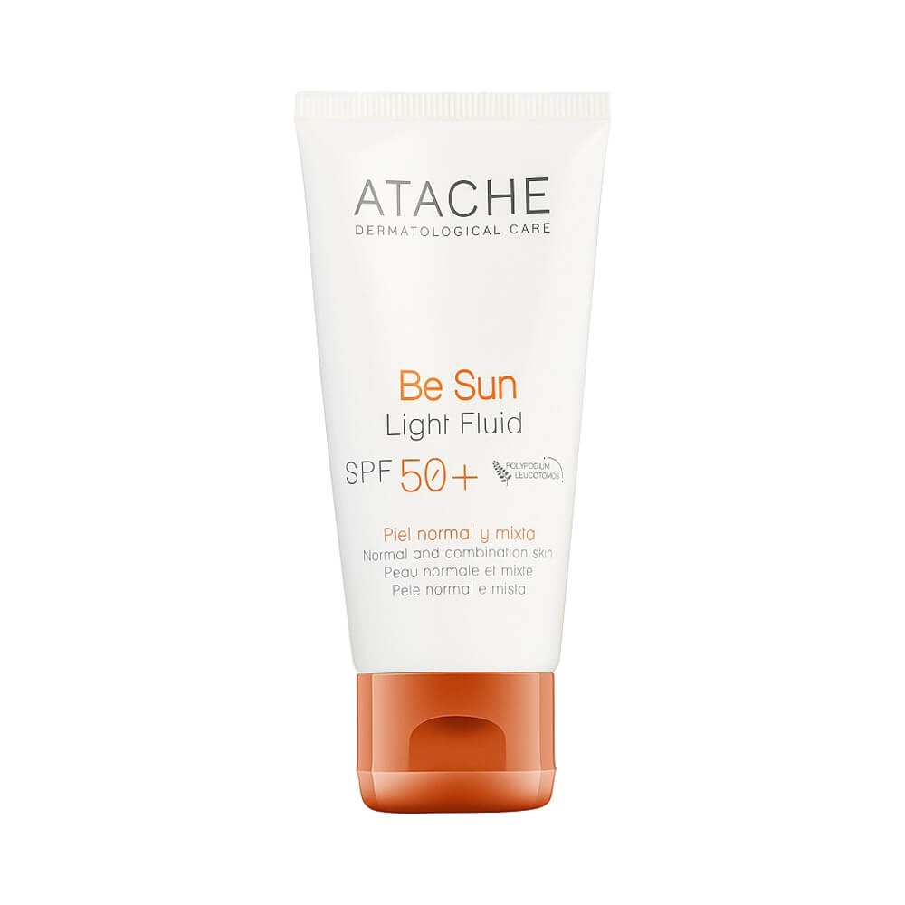 Солнцезащитный антивозрастной флюид Atache BE Sun Light Fluid SPF 50+