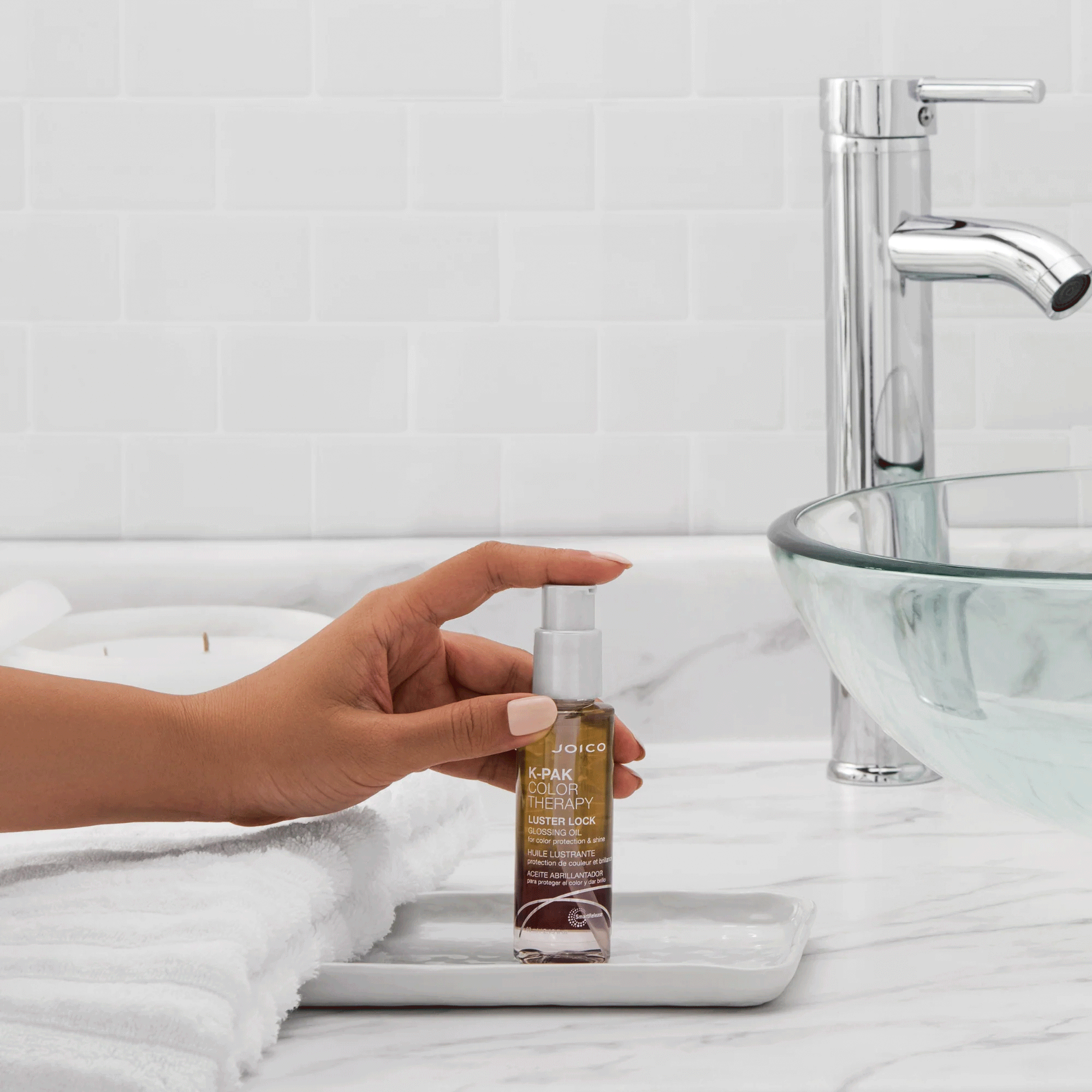 Олія для блиску Joico K-Pak Color Therapy Luster Lock Gloss Oil