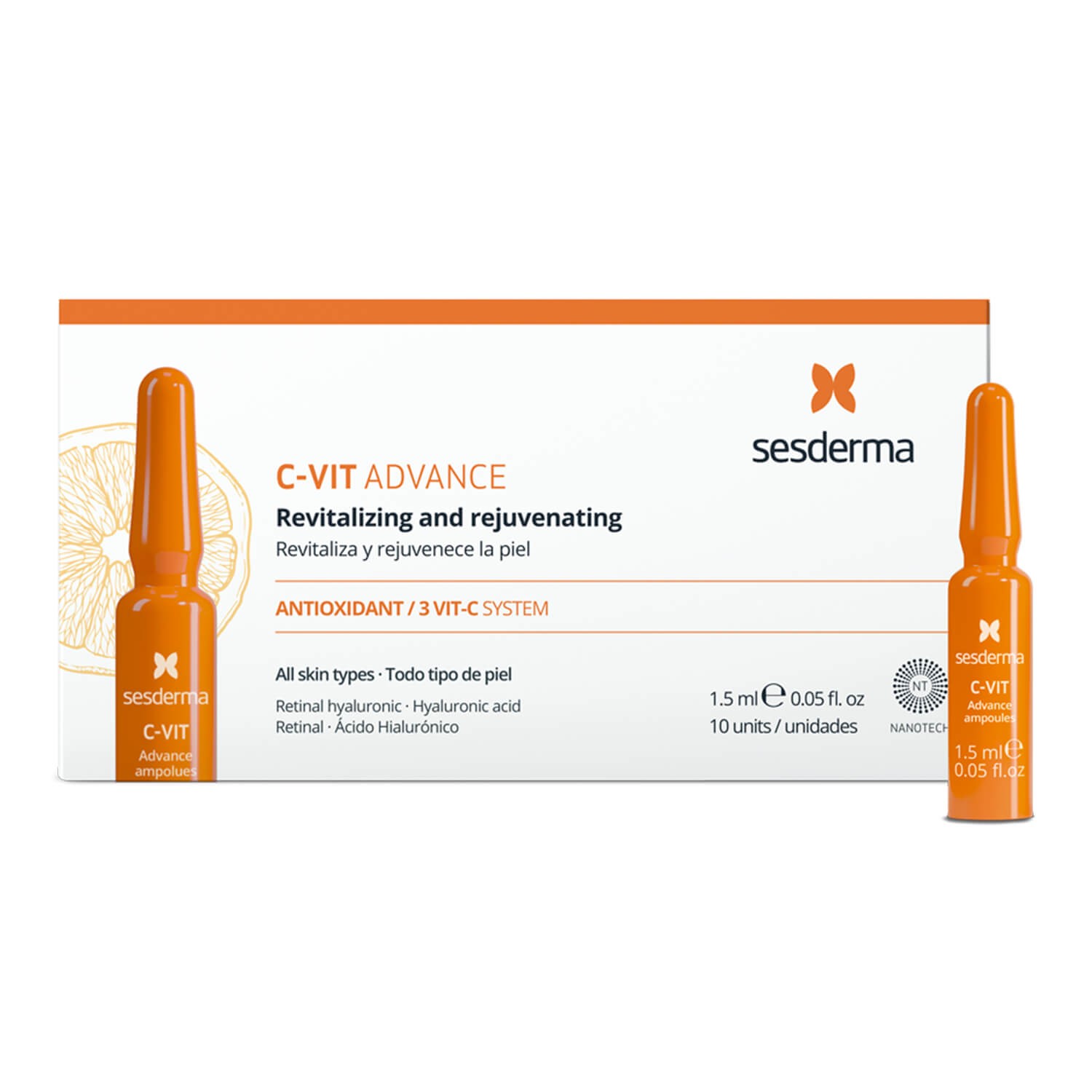 Sesderma Ревитализирующие ампулы