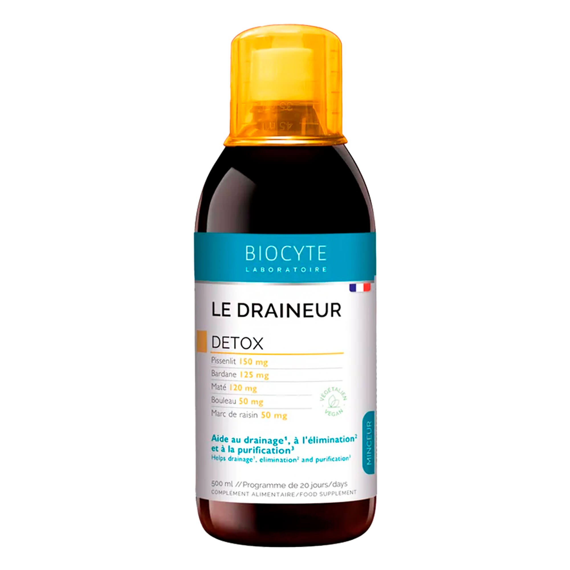 Biocyte Пищевая добавка-детокс для похудения с эффектом лимфодренажа